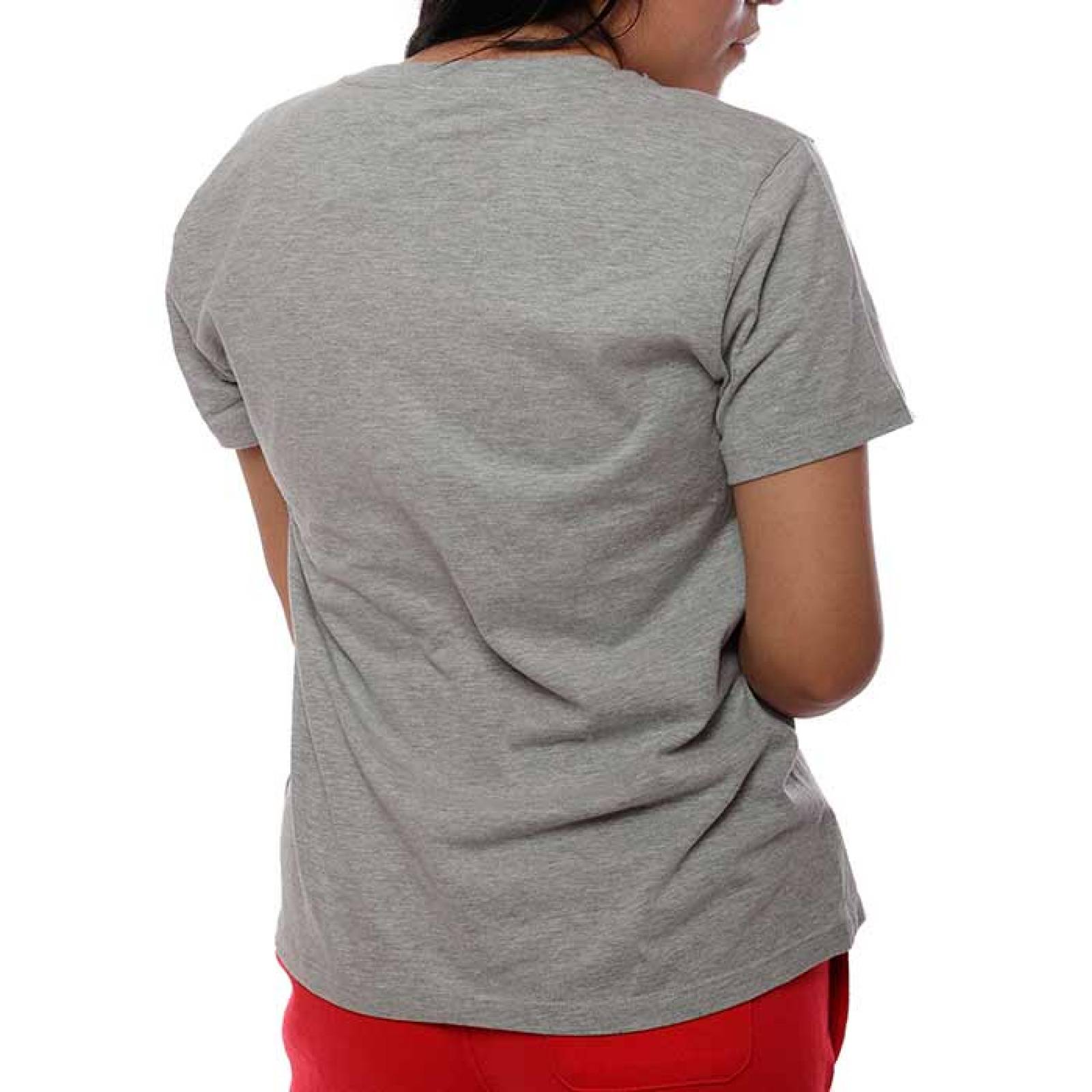 Playera Champion Mujer Casual Algodón Gris GT92Y07995806GRAY