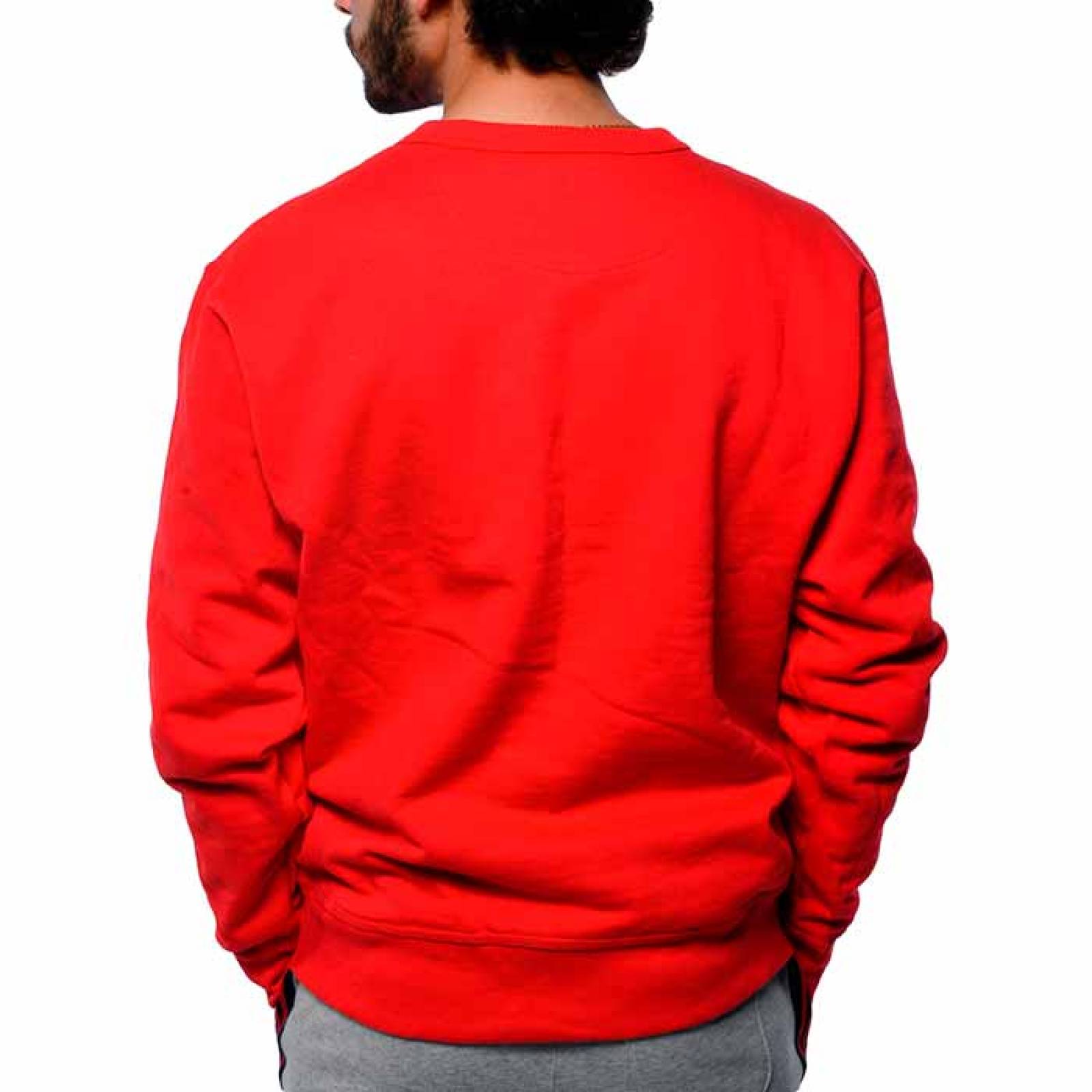 Sudadera Champion Hombre Gráfica Powerblend Rojo GF88HY079732WCRED