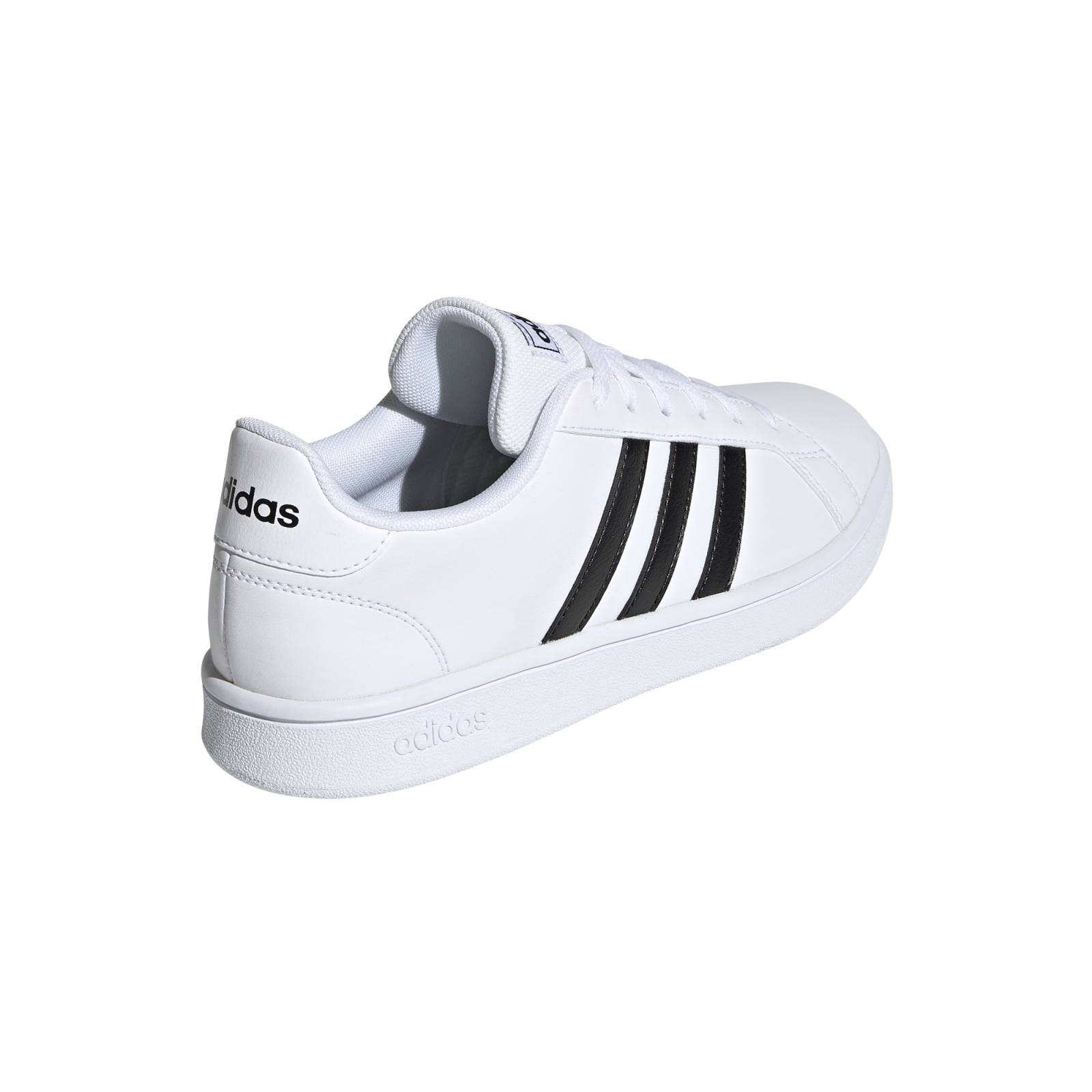 Tenis Adidas Grand Court Base Blanco Mujer EE7968 CALCETAS DE REGALO