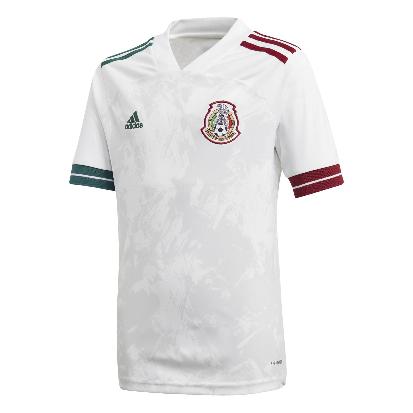 Jersey Adidas Niños Visitante Selección Mexicana Blanco GC7946.