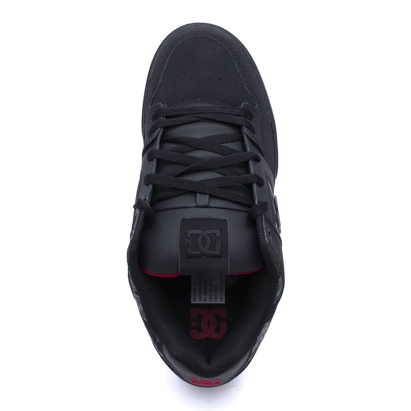 Tenis DC Shoes Hombre Pure Se Negro 301024KCO
