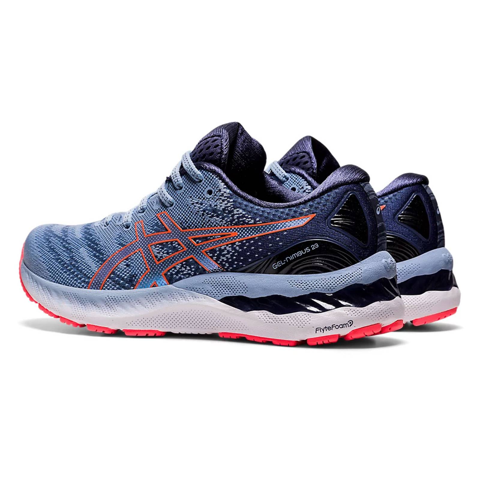 Tenis Asics Mujer Gel Nimbus 23 Azul 1012A885.412.