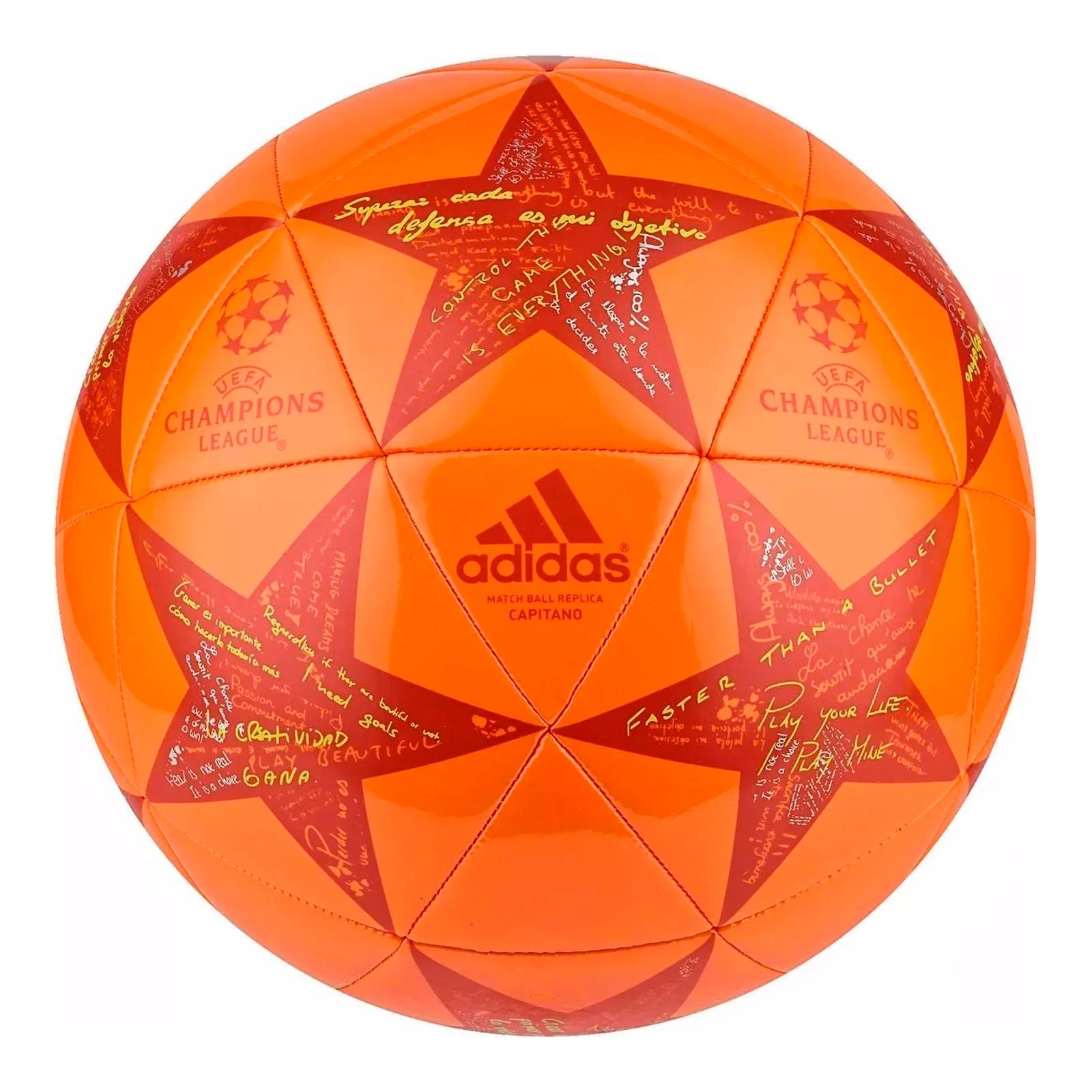 Balón Adidas Unisex Fútbol Champion Naranja AP0376