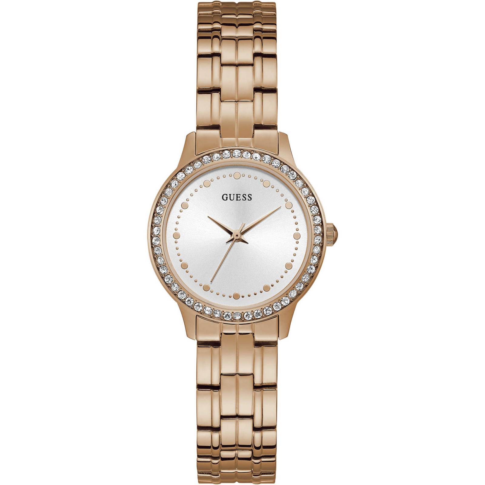 Reloj Guess Mujer Chelsea Analógico Oro Rosa W1209L3