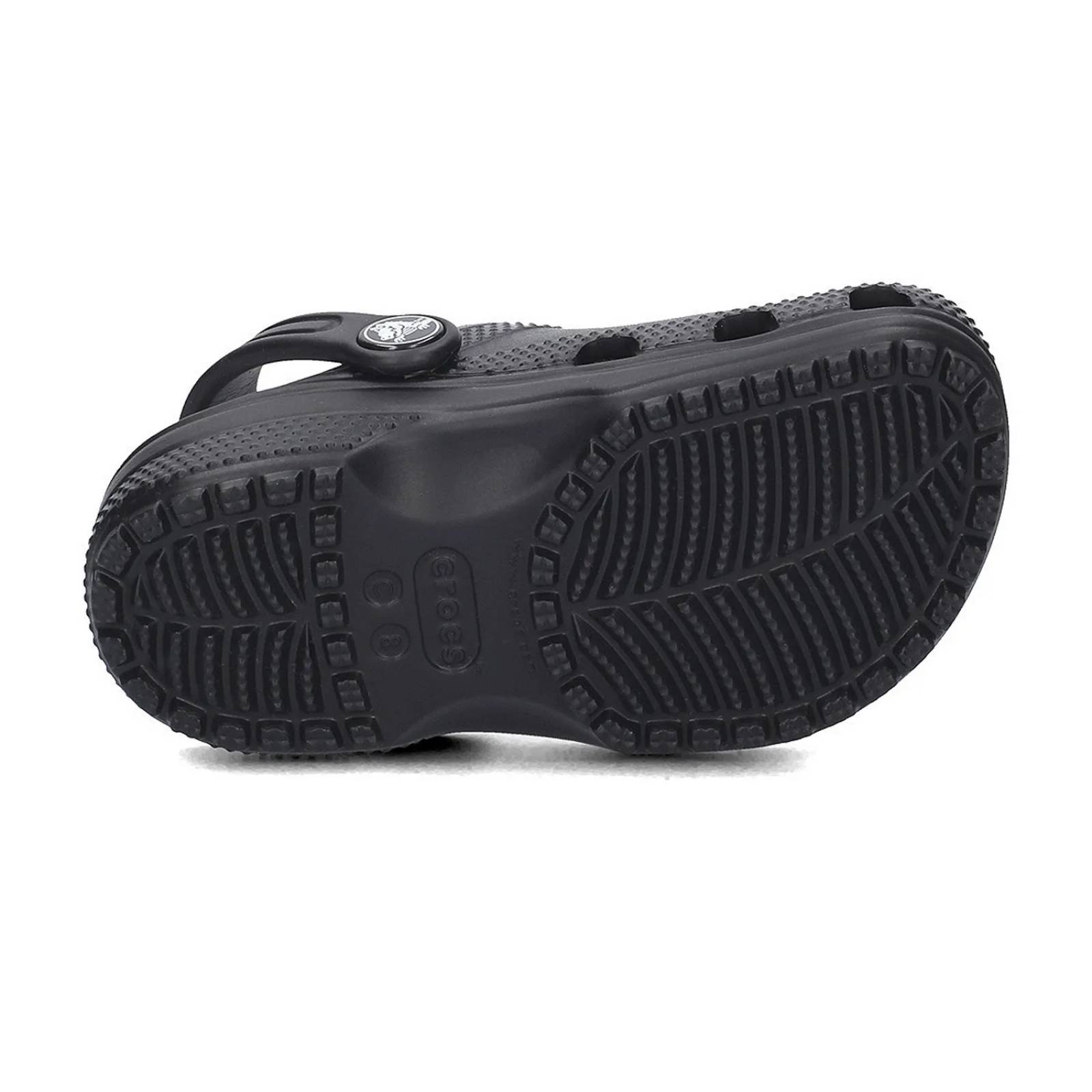 Sandalias Crocs Niños Classic Clog Negro 204536001