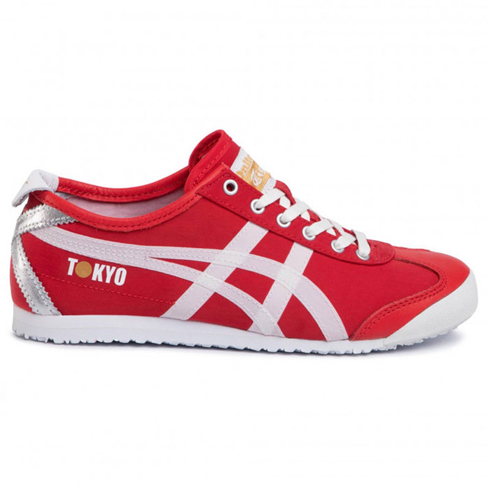 Tenis Onitsuka Tiger Mujer Mexico 66 Rojo 1183A730600