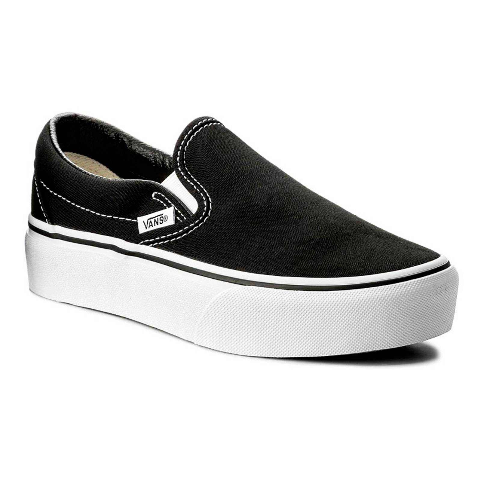 Tenis Vans Hombre Classic Slp On Negro VN00018EBLK