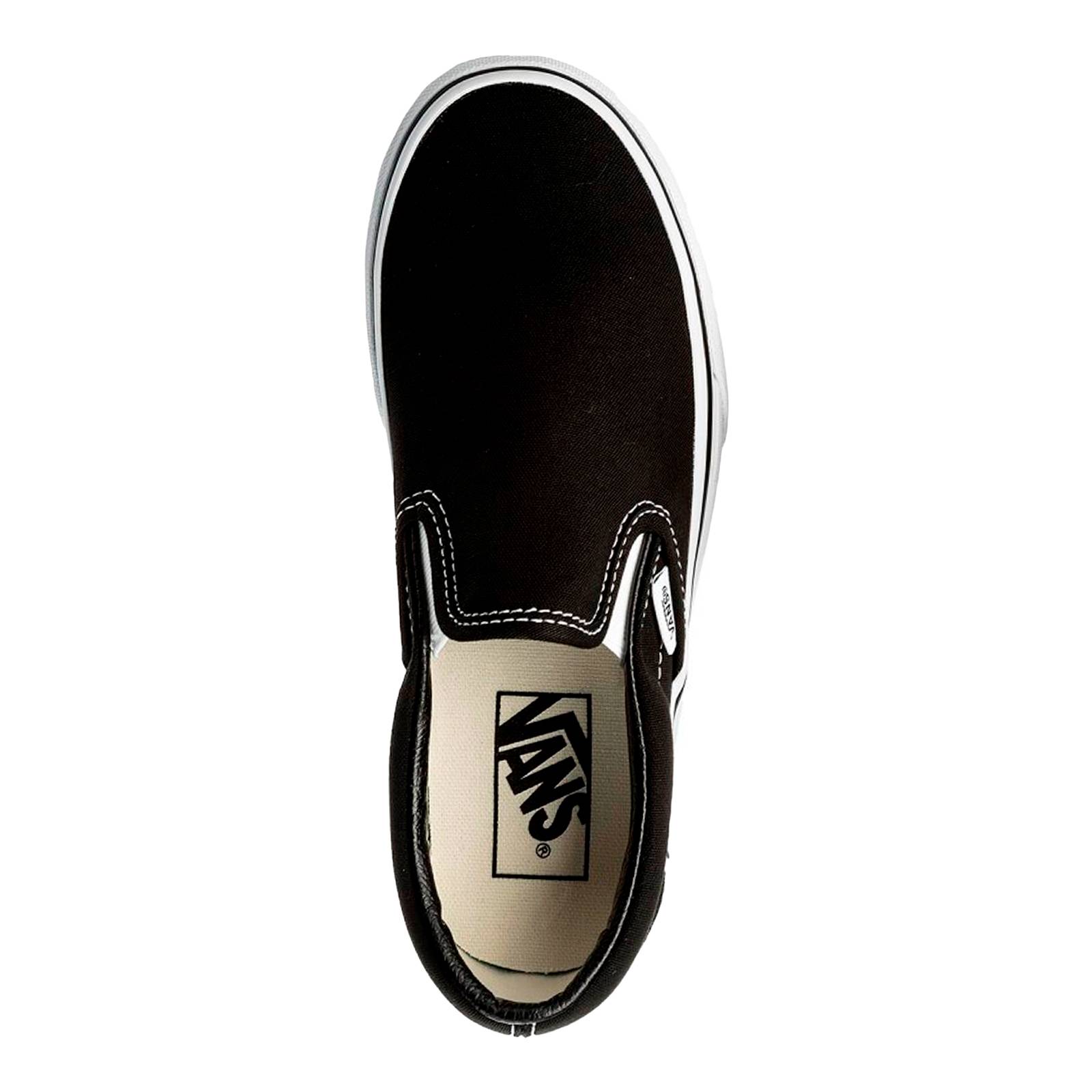 Tenis Vans Hombre Classic Slp On Negro VN00018EBLK