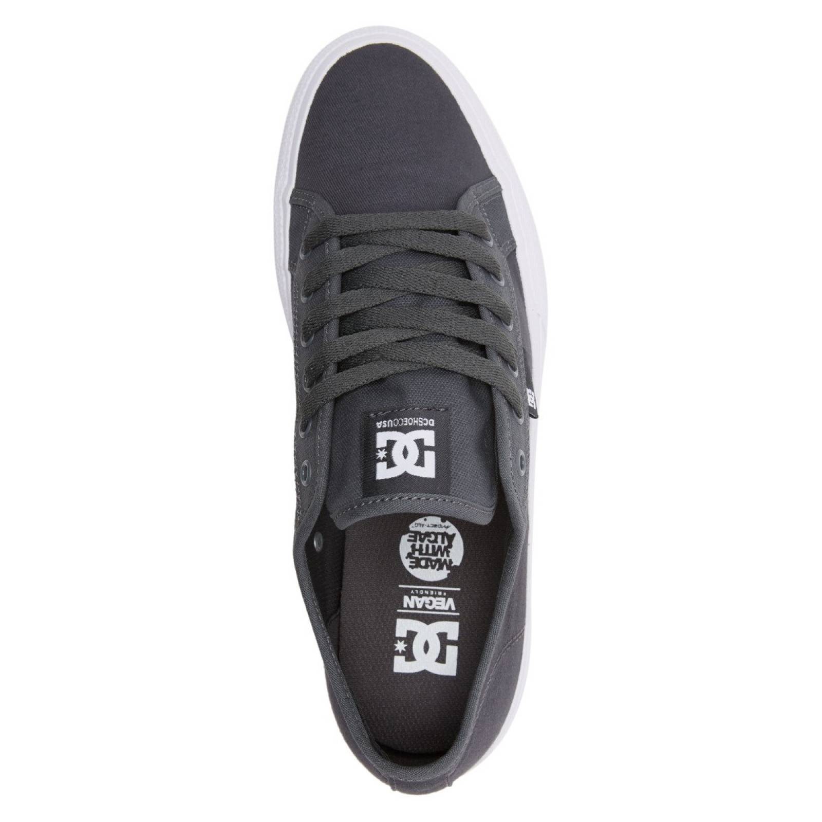 Tenis Dc Shoes Hombre Gris Manual Txse ADYS300678-072.