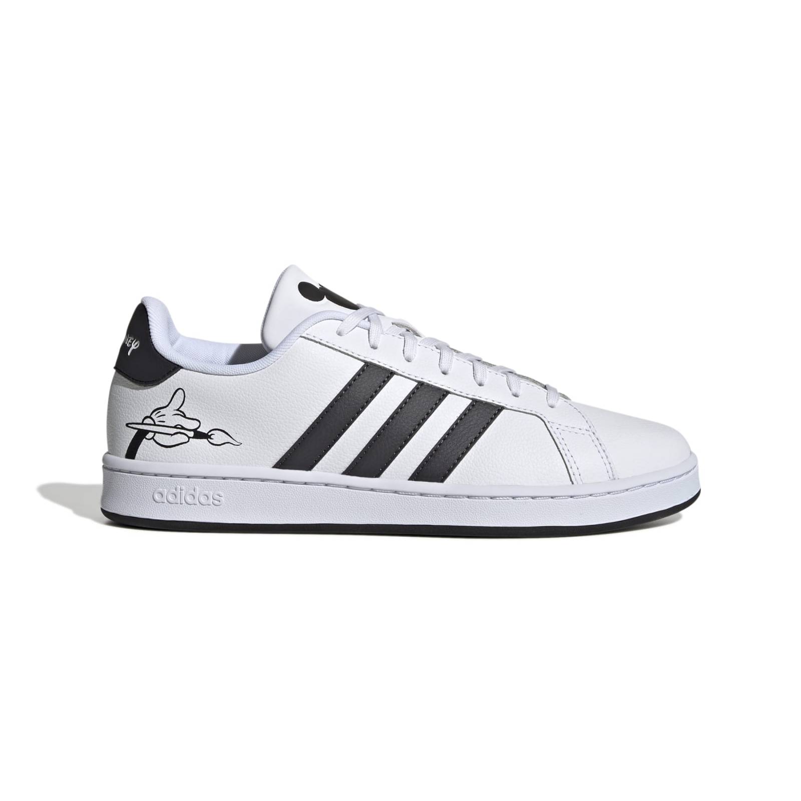 Tenis Adidas Hombre Blanco Grand Court Base Casual GW3658