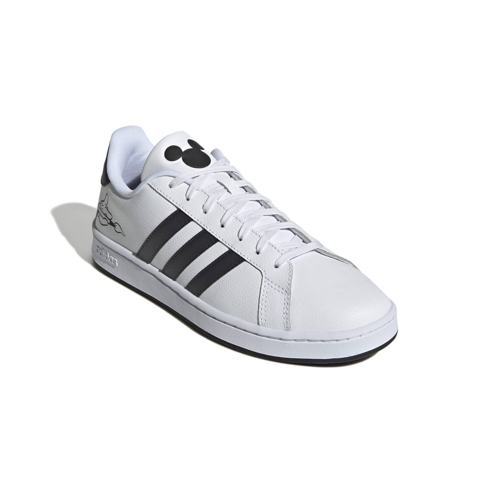 Tenis Adidas Hombre Blanco Grand Court Base Casual GW3658