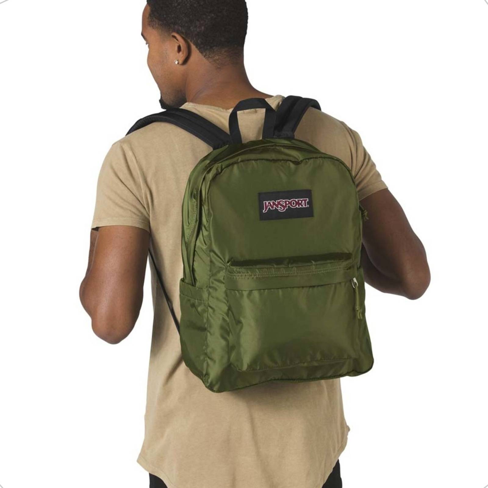 Mochila Jansport Unisex Ashbury New Olive Verde JS0A47J154G