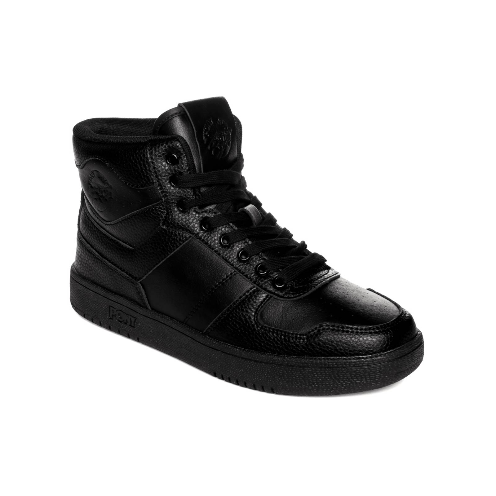Tenis Pony Hombre Negro City Wings Hi Spider 0046