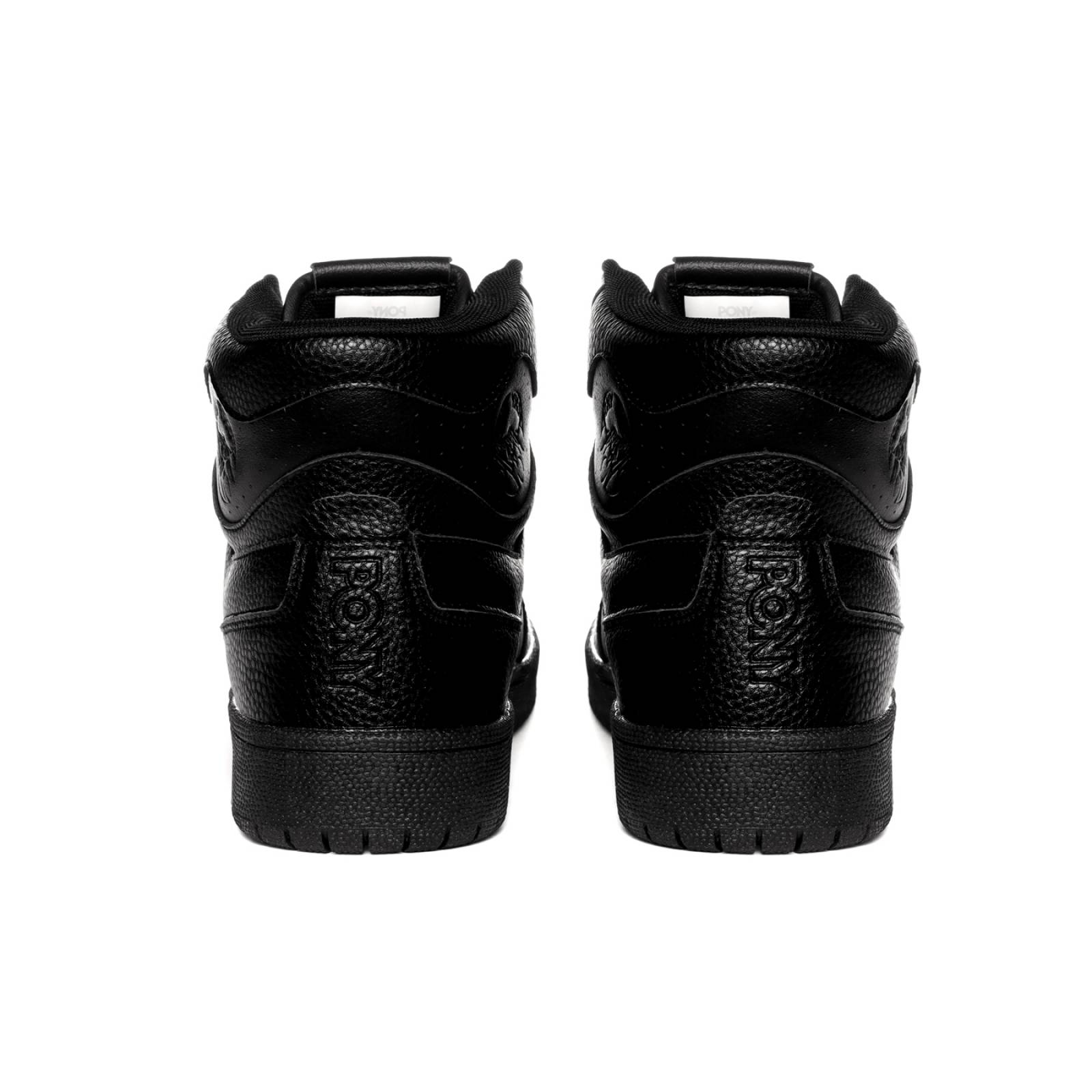 Tenis Pony Hombre Negro City Wings Hi Spider 0046