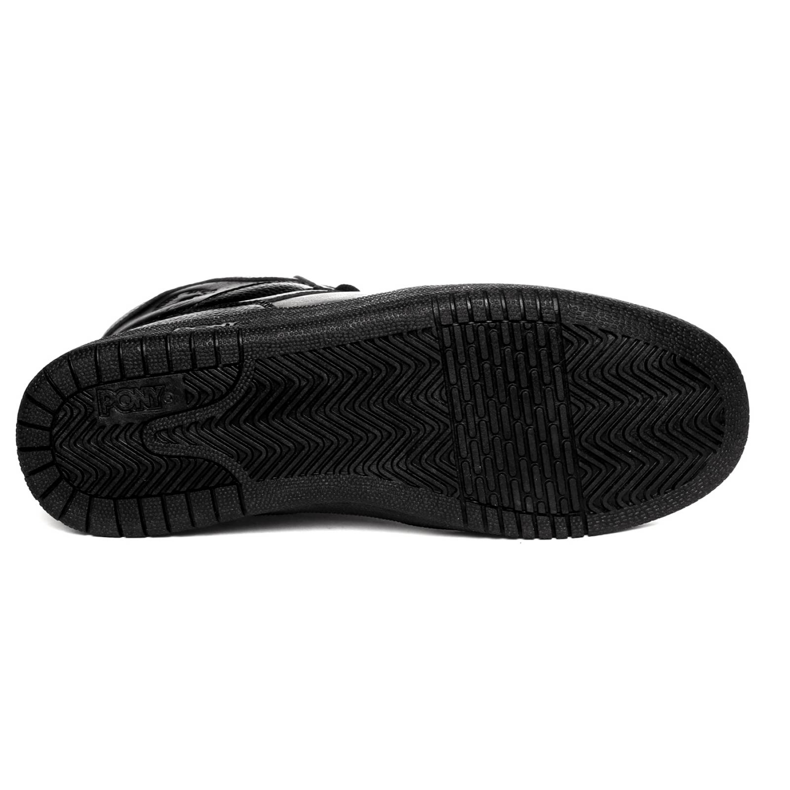 Tenis Pony Hombre Negro City Wings Hi Spider 0046