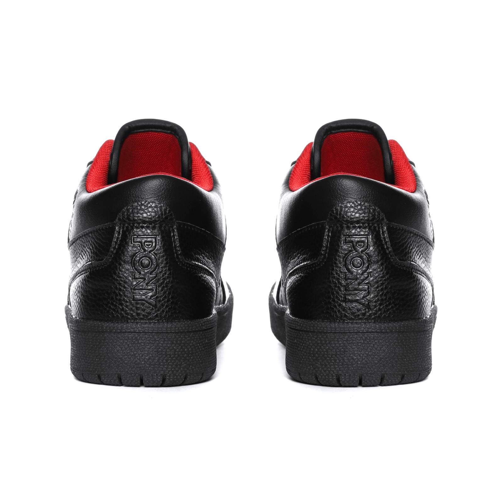 Tenis Pony Mujer Negro City Wings Mid Gang Casual 6018.