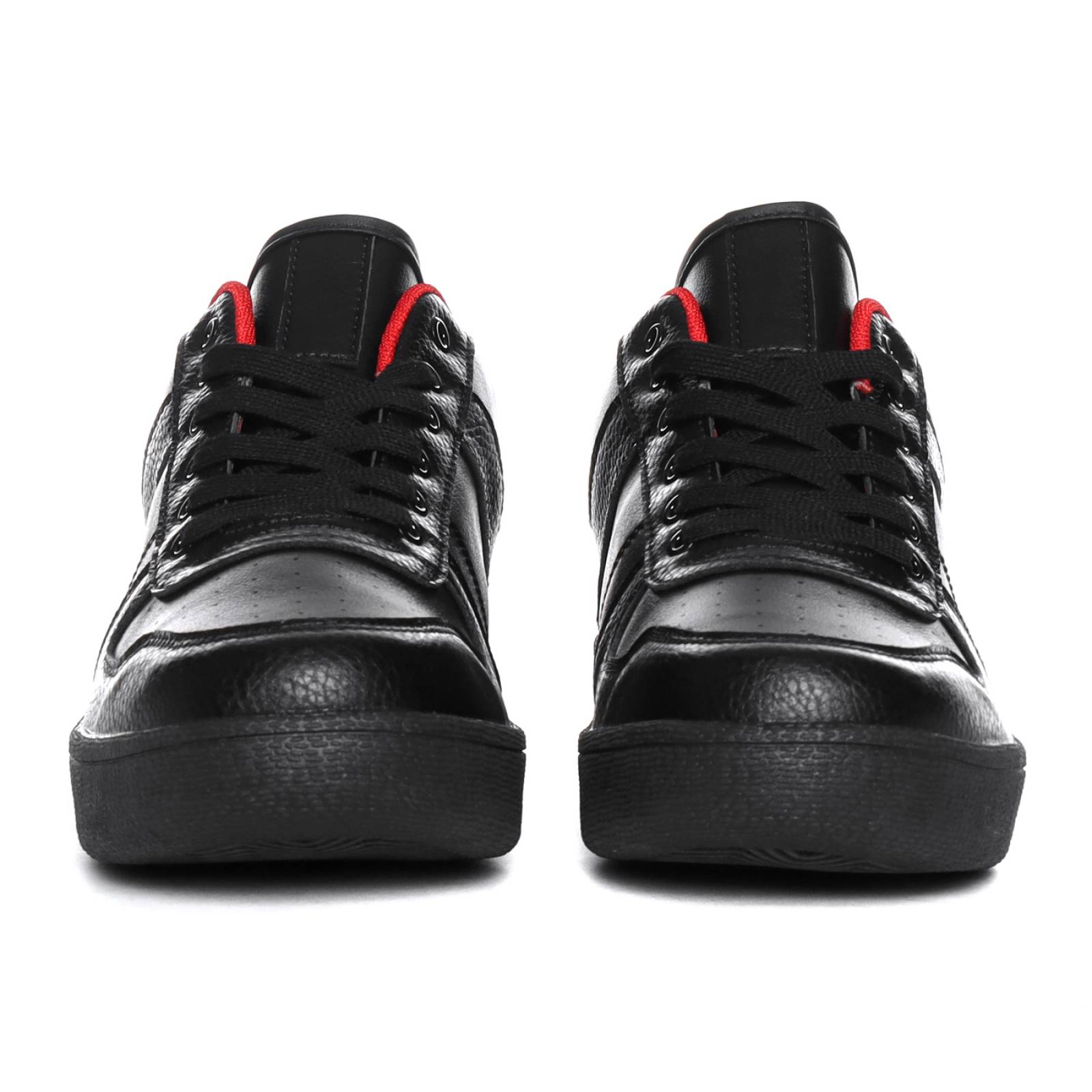 Tenis Pony Mujer Negro City Wings Mid Gang Casual 6018.