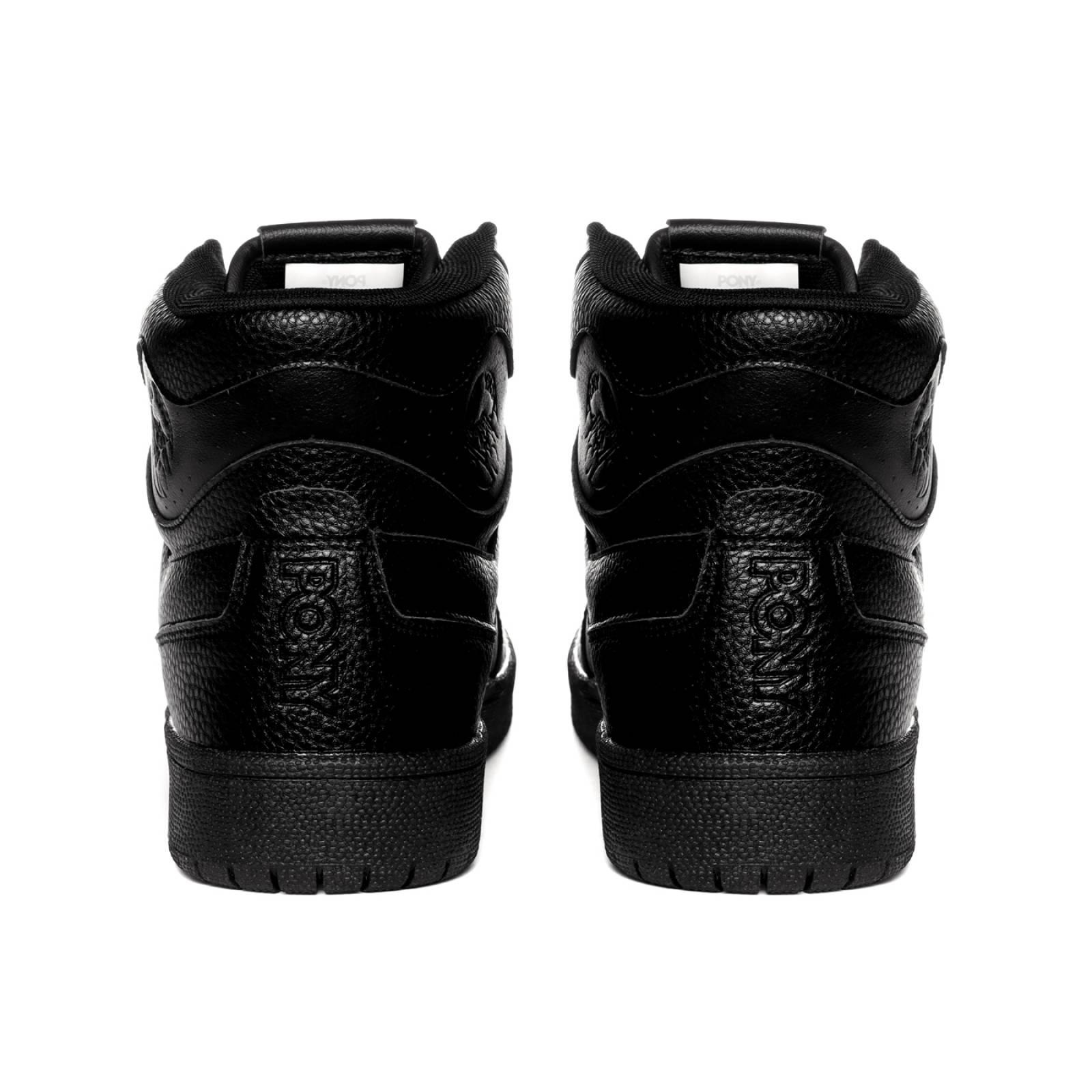 Tenis Pony Mujer Negro City Wings Hi Spider Casual 9958