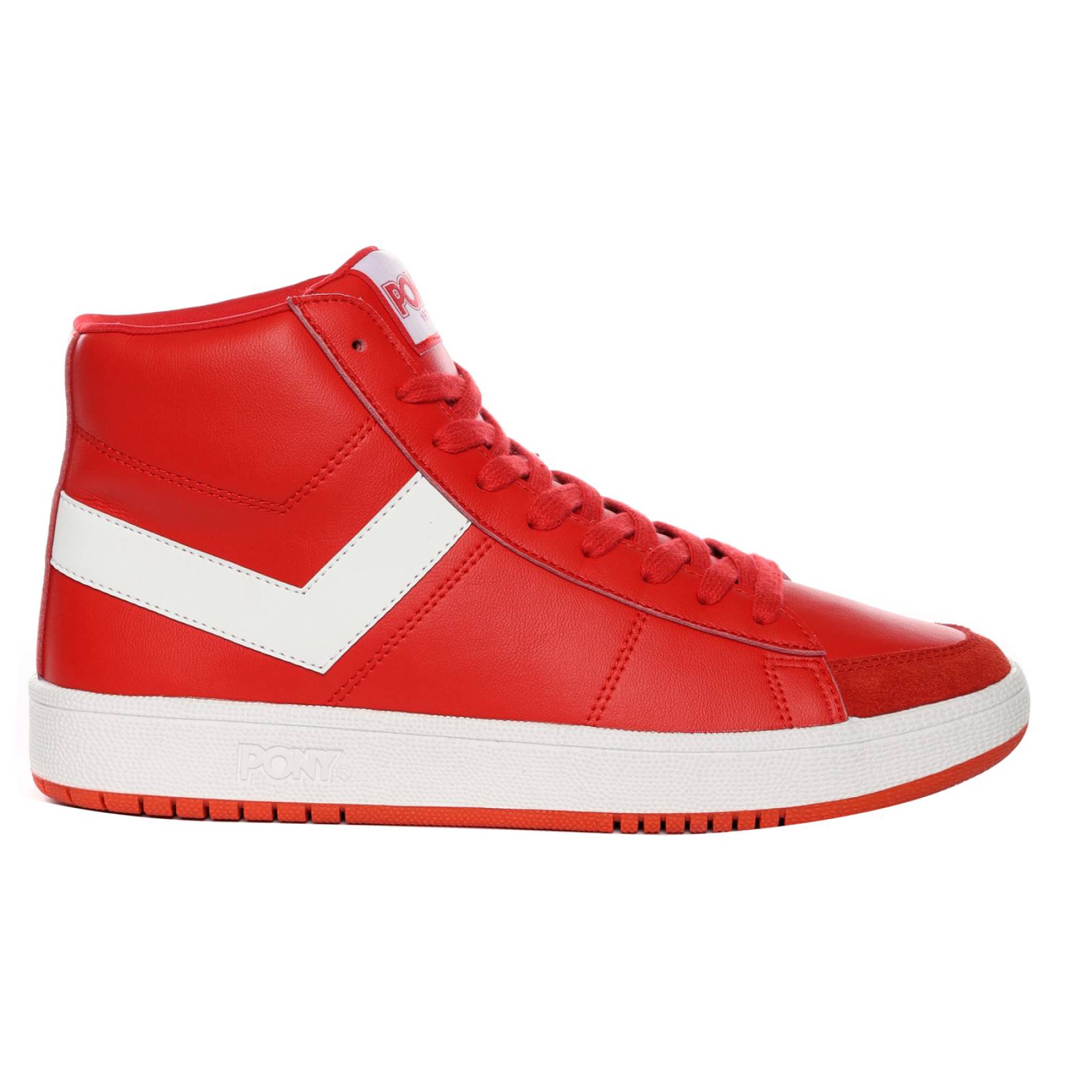 Tenis Pony Mujer Rojo Pro 80 Hi Ruby Casual 2484