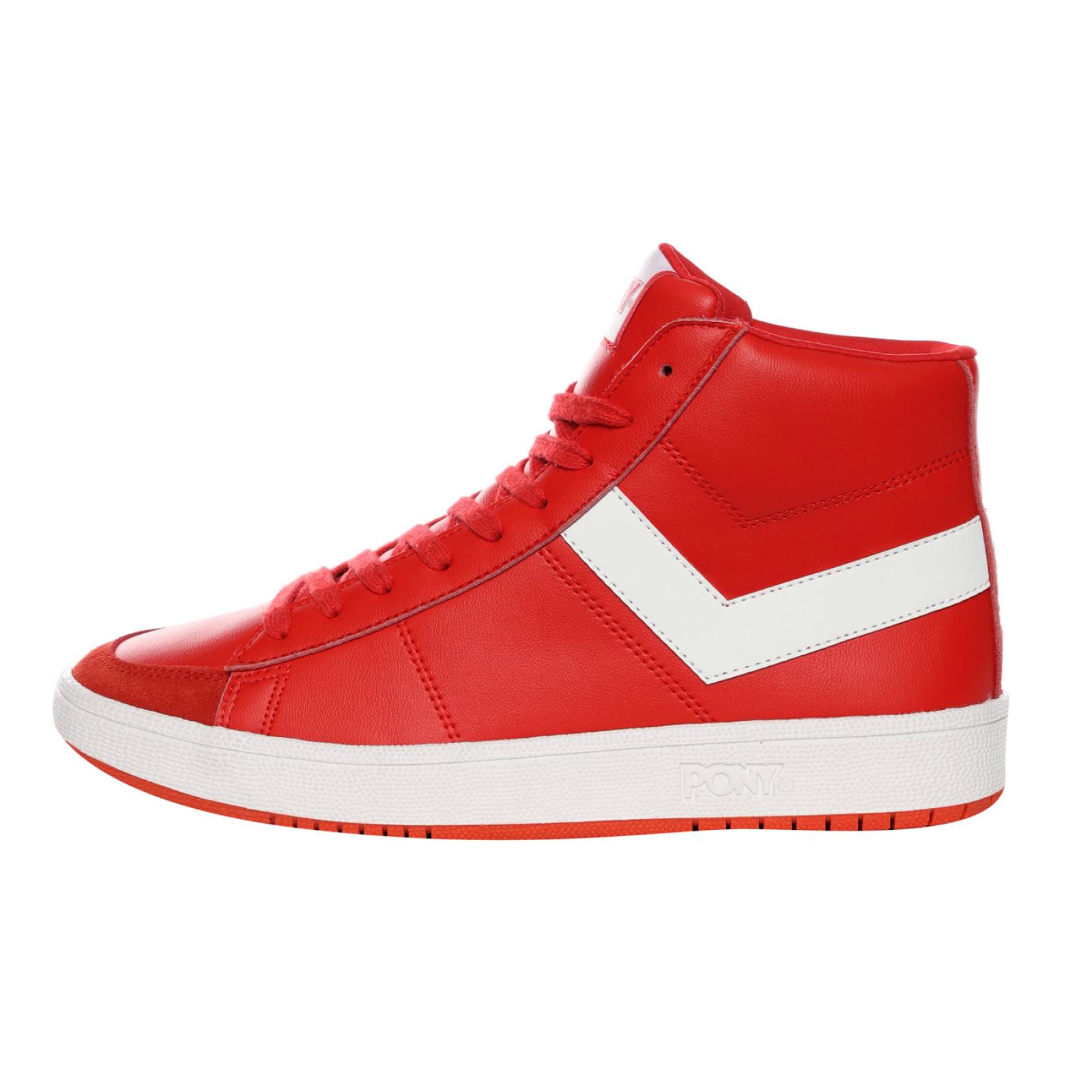 Tenis Pony Mujer Rojo Pro 80 Hi Ruby Casual 2484