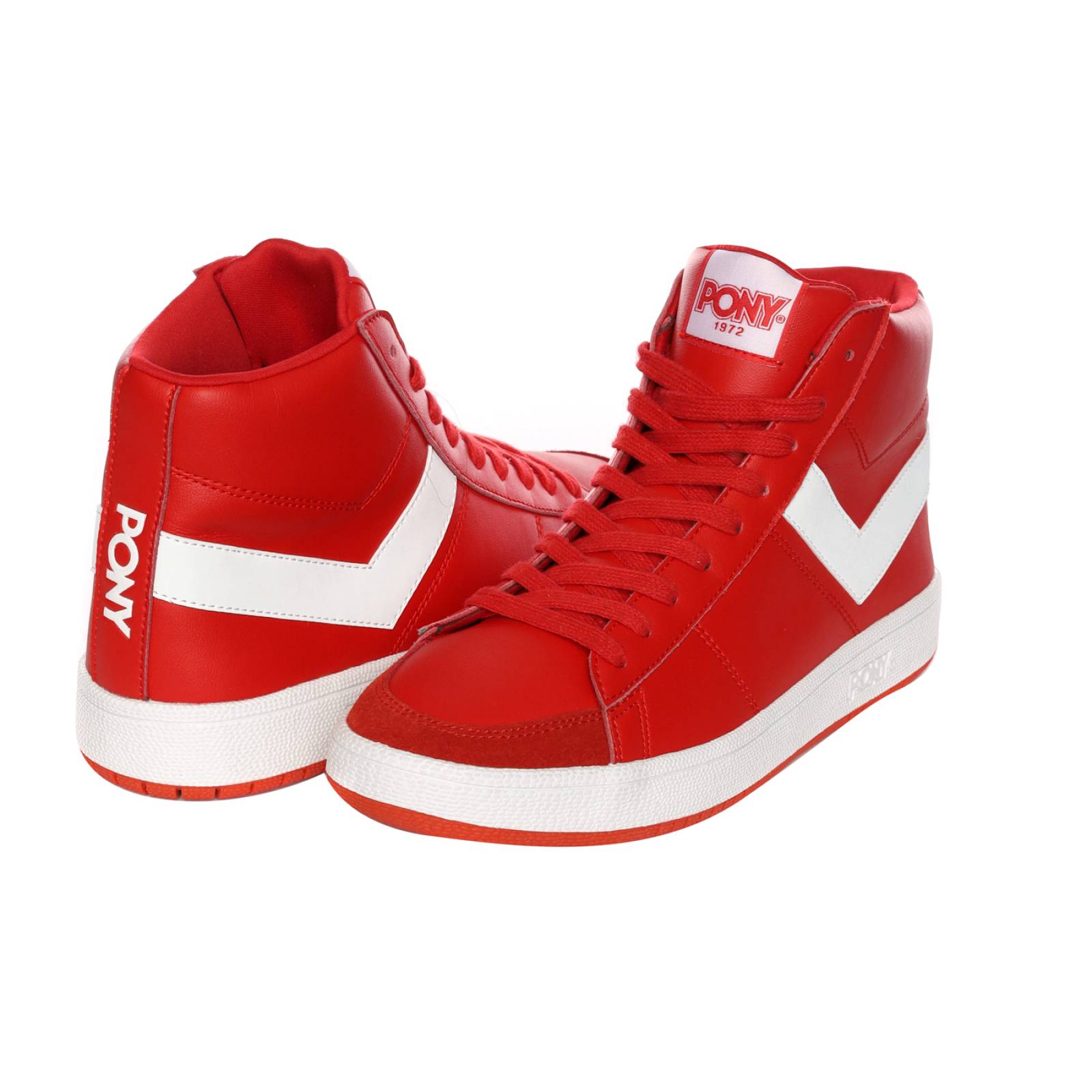 Tenis Pony Mujer Rojo Pro 80 Hi Ruby Casual 2484