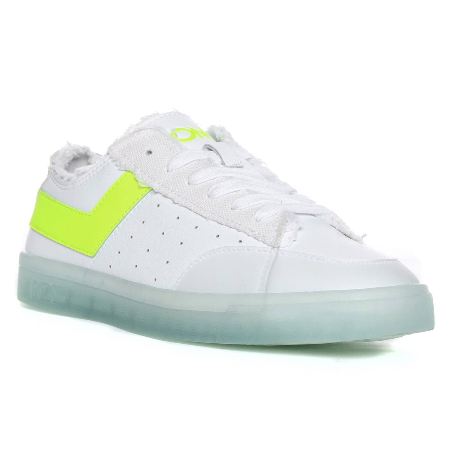 Tenis Pony Mujer Blanco Slamdunk Screaming Casual 7671.