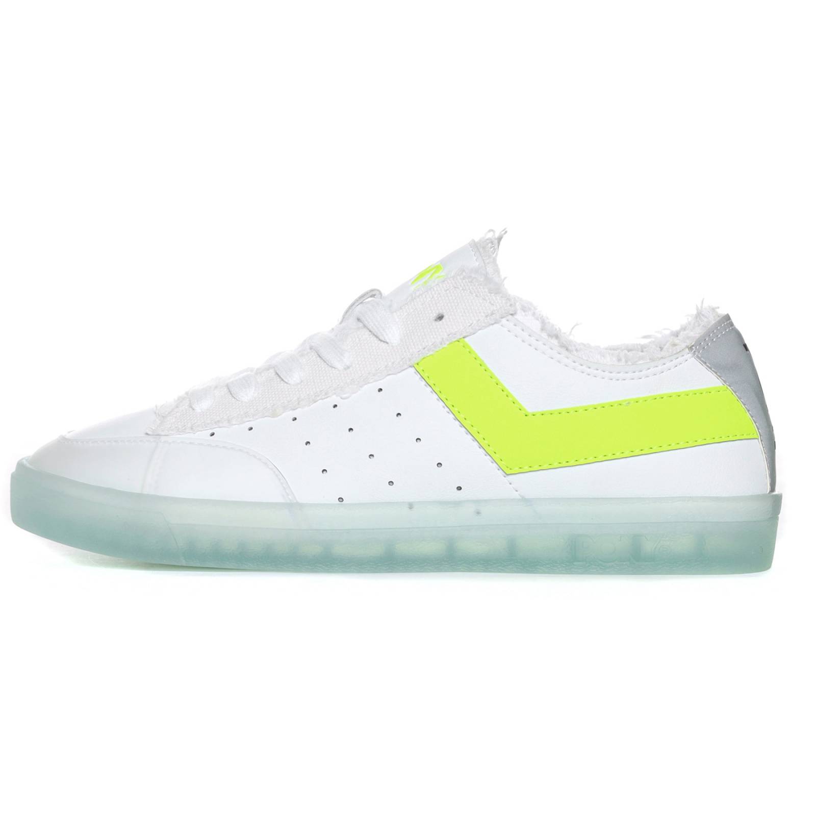 Tenis Pony Mujer Blanco Slamdunk Screaming Casual 7671.