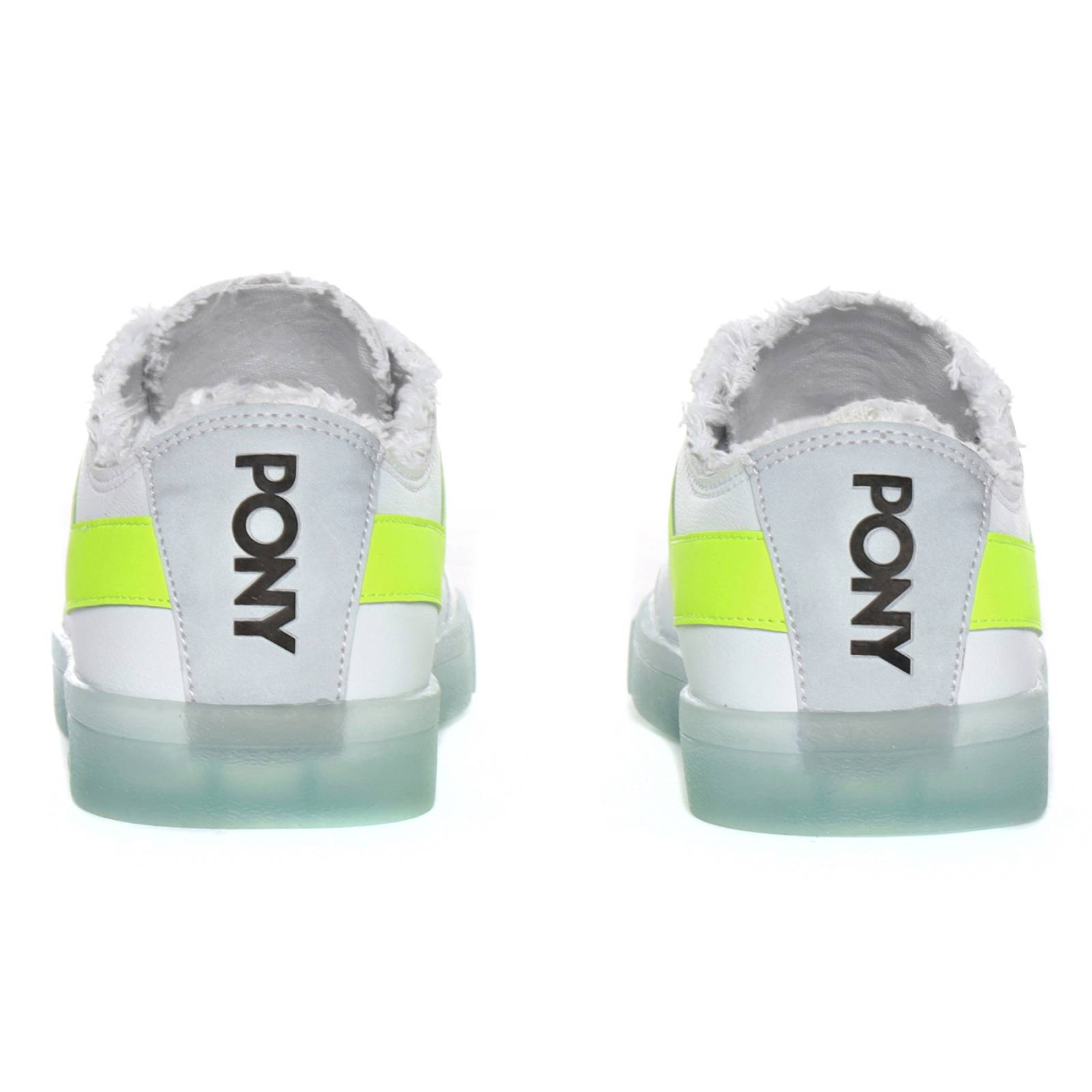 Tenis Pony Mujer Blanco Slamdunk Screaming Casual 7671.