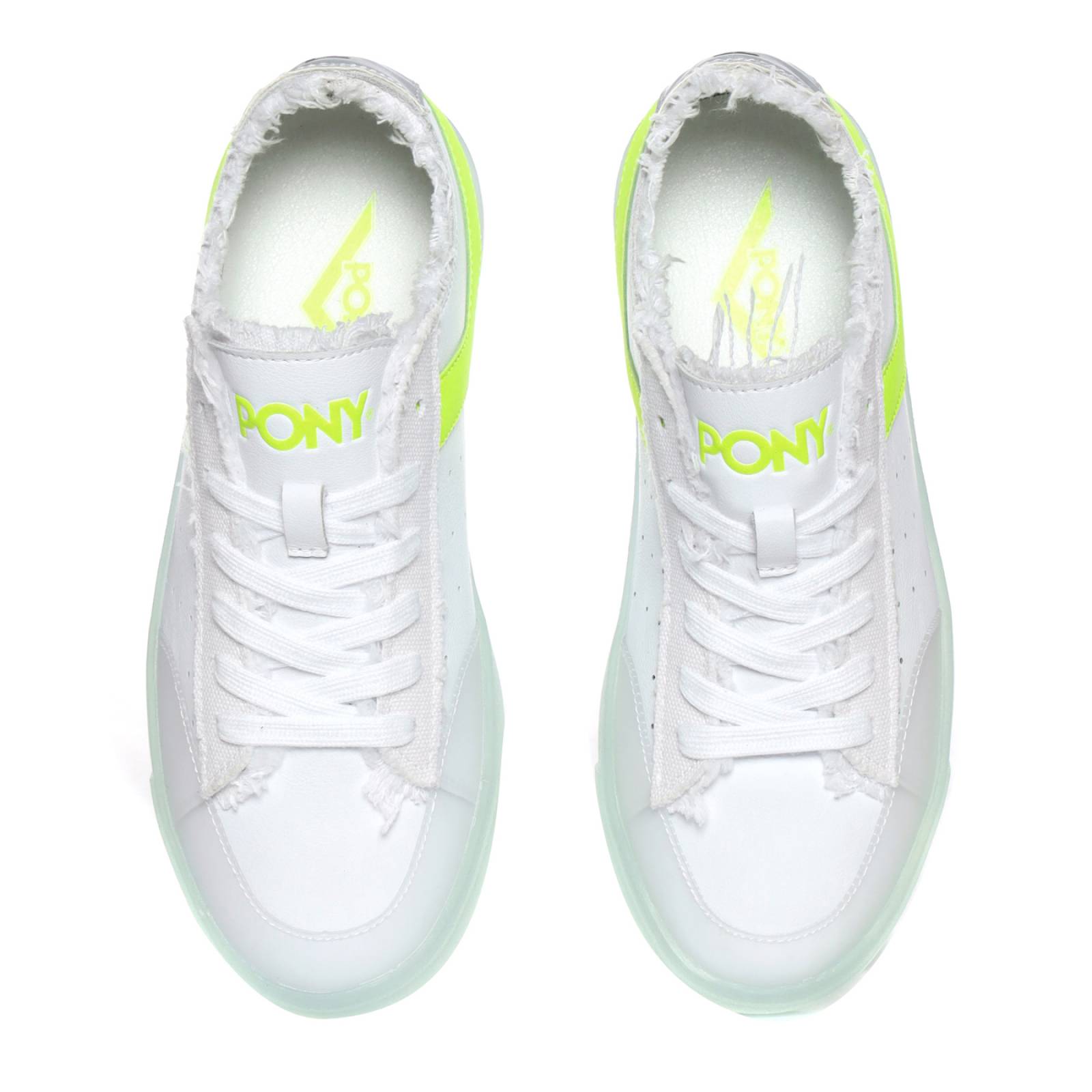 Tenis Pony Mujer Blanco Slamdunk Screaming Casual 7671.