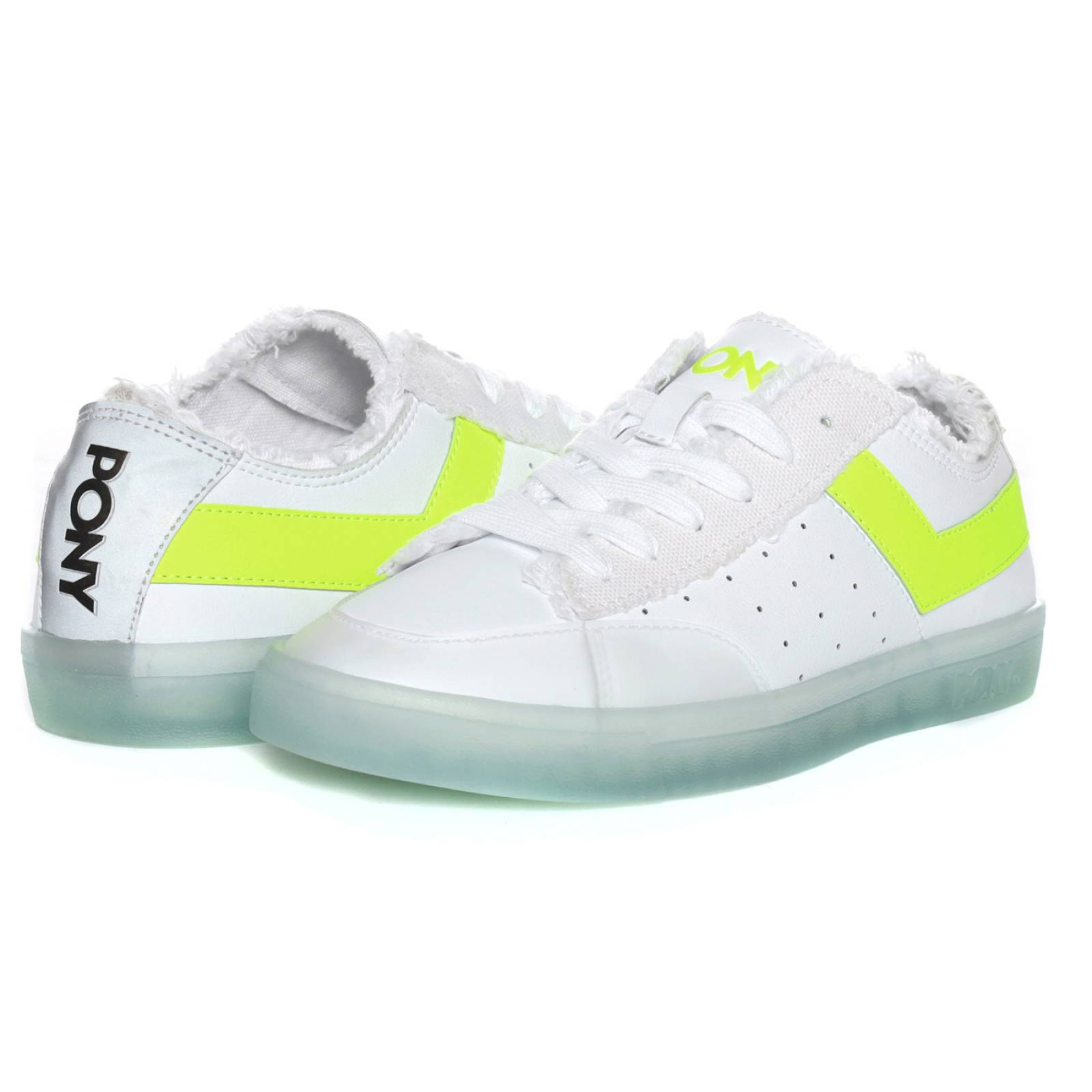 Tenis Pony Mujer Blanco Slamdunk Screaming Casual 7671.