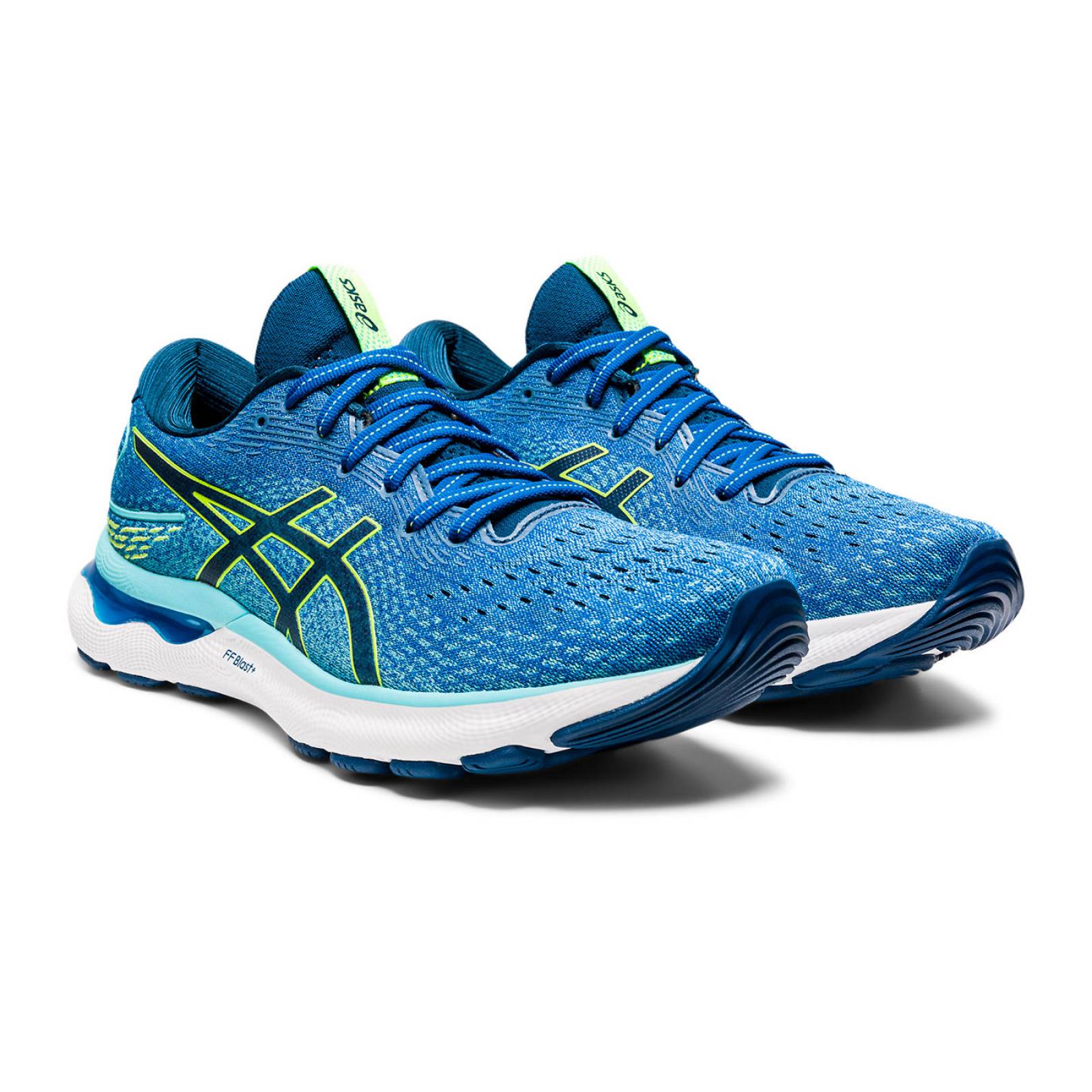 Tenis Asics Hombre Azul Gel Nimbus 24 1011B359.400