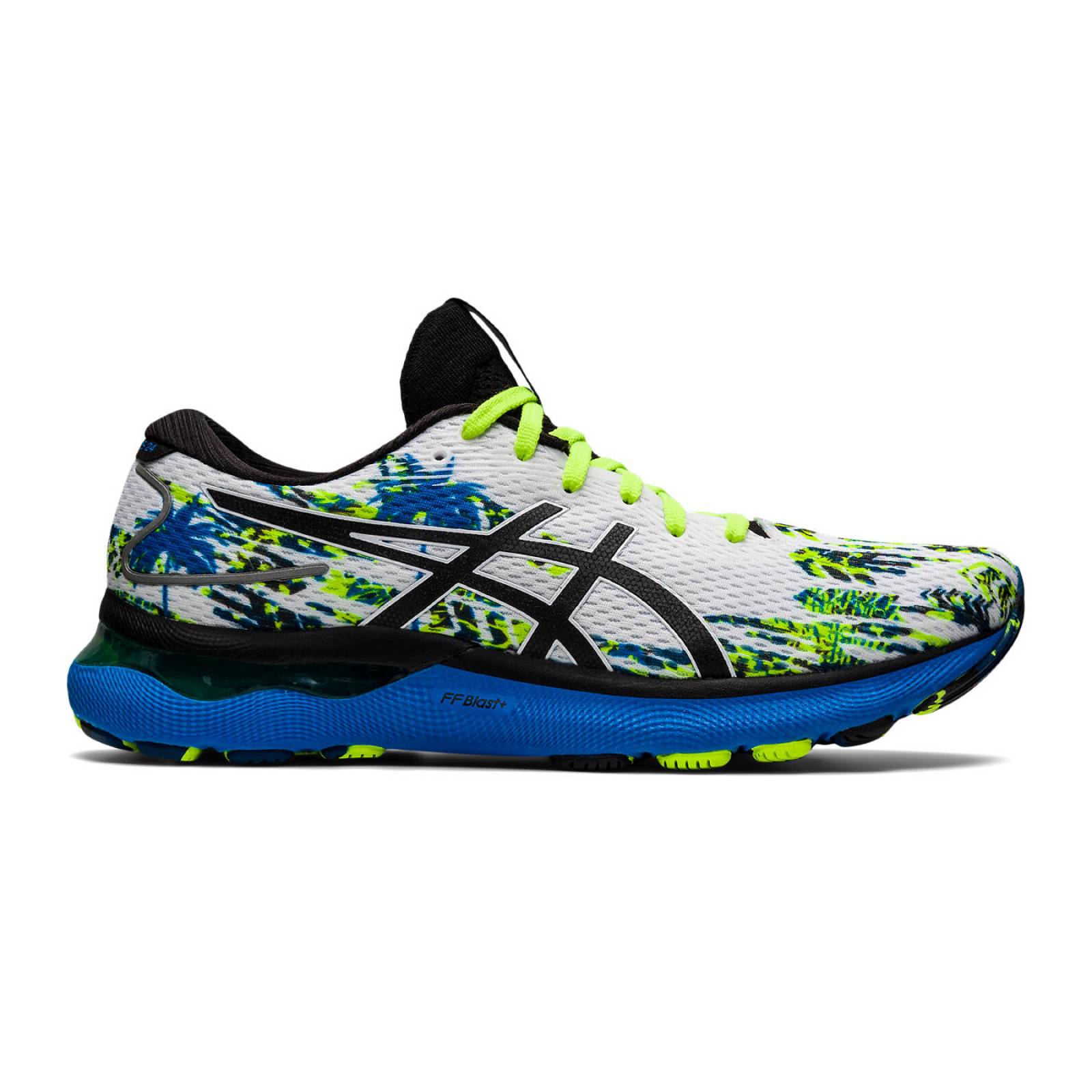 Tenis Asics Hombre Blanco Gel Nimbus 24 Running 1011B454.100