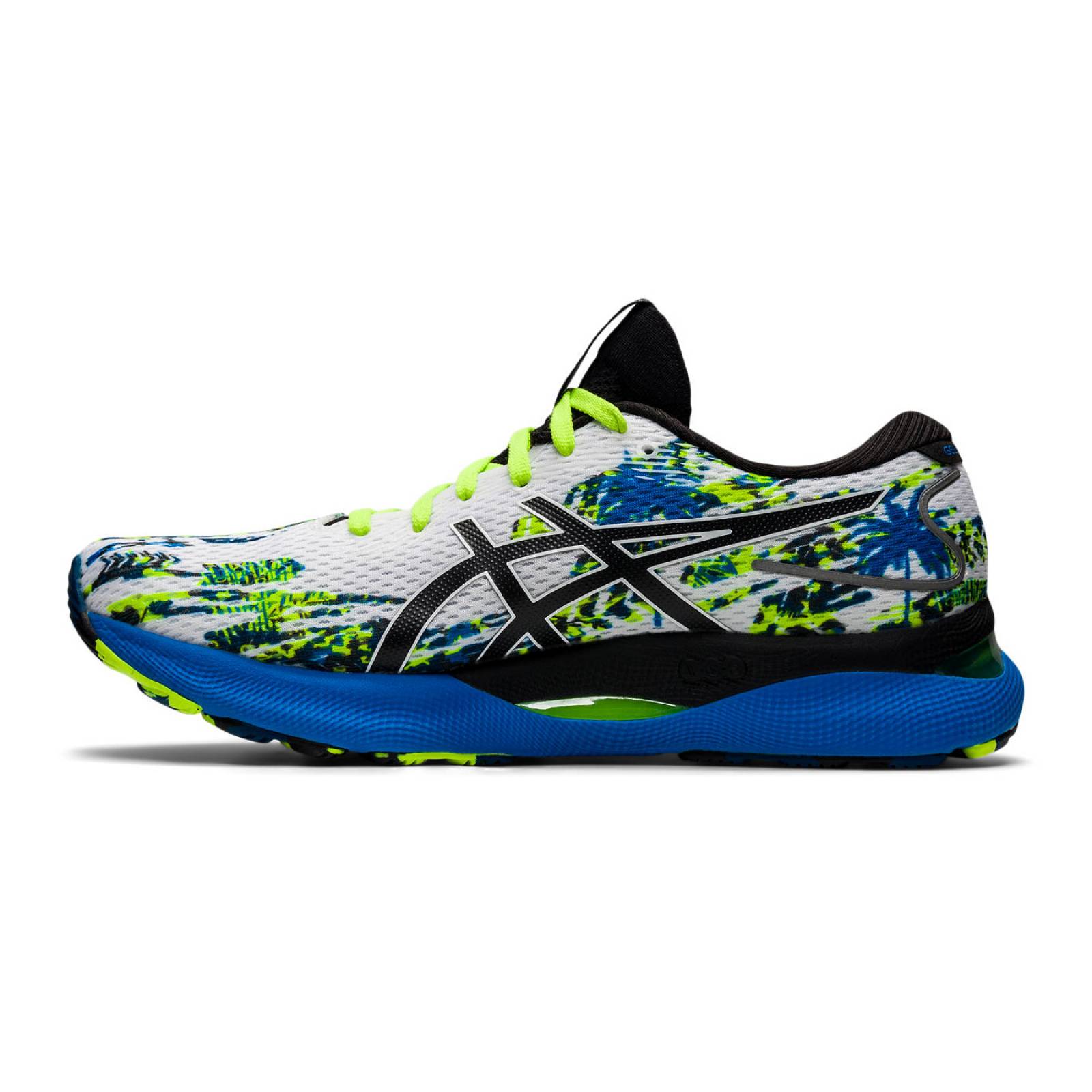 Tenis Asics Hombre Blanco Gel Nimbus 24 Running 1011B454.100