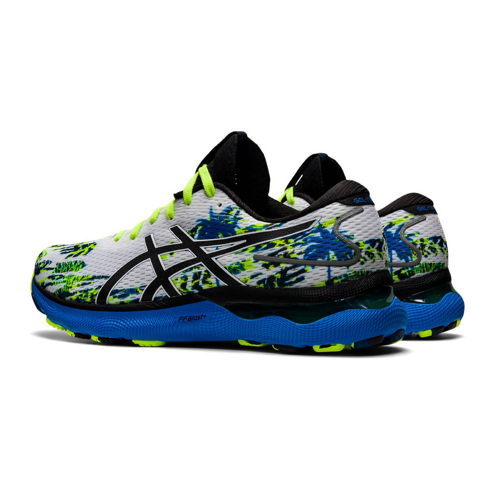 Tenis Asics Hombre Blanco Gel Nimbus 24 Running 1011B454.100
