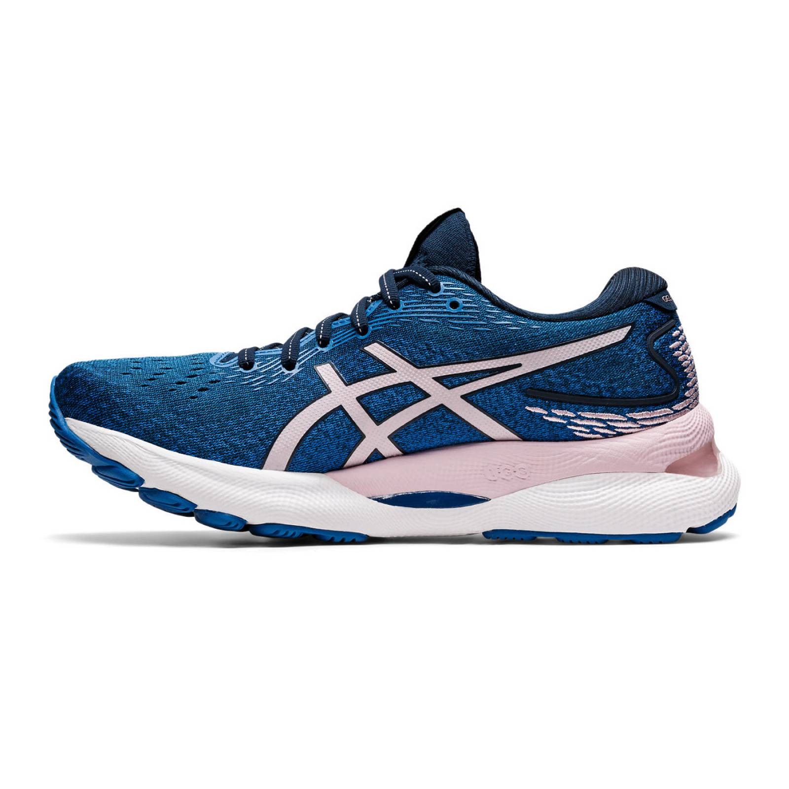 Tenis Asics Mujer Azul Gel Nimbus 24 1012B201.400 + CALCETAS DE REGALO.