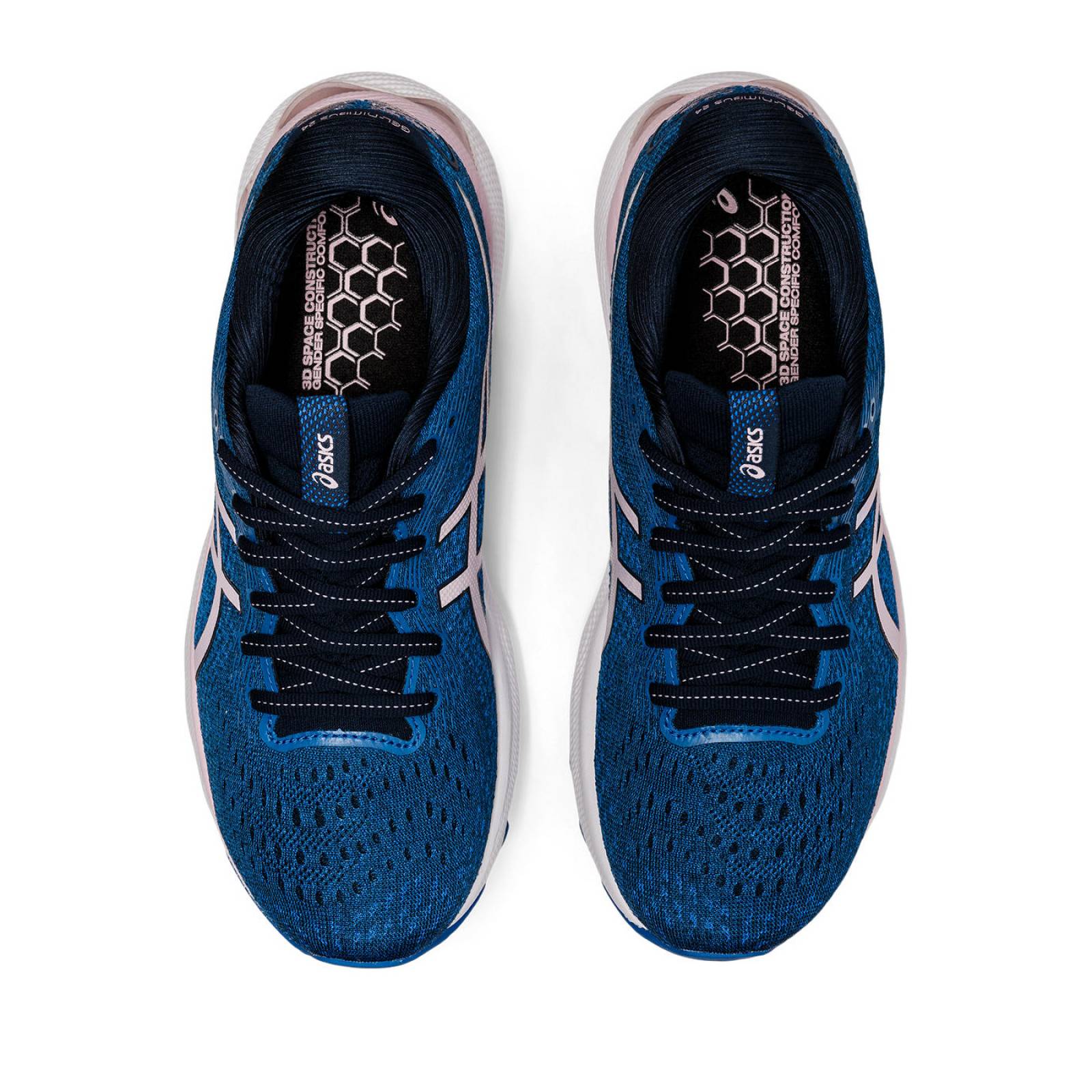 Tenis Asics Mujer Azul Gel Nimbus 24 1012B201.400 + CALCETAS DE REGALO.