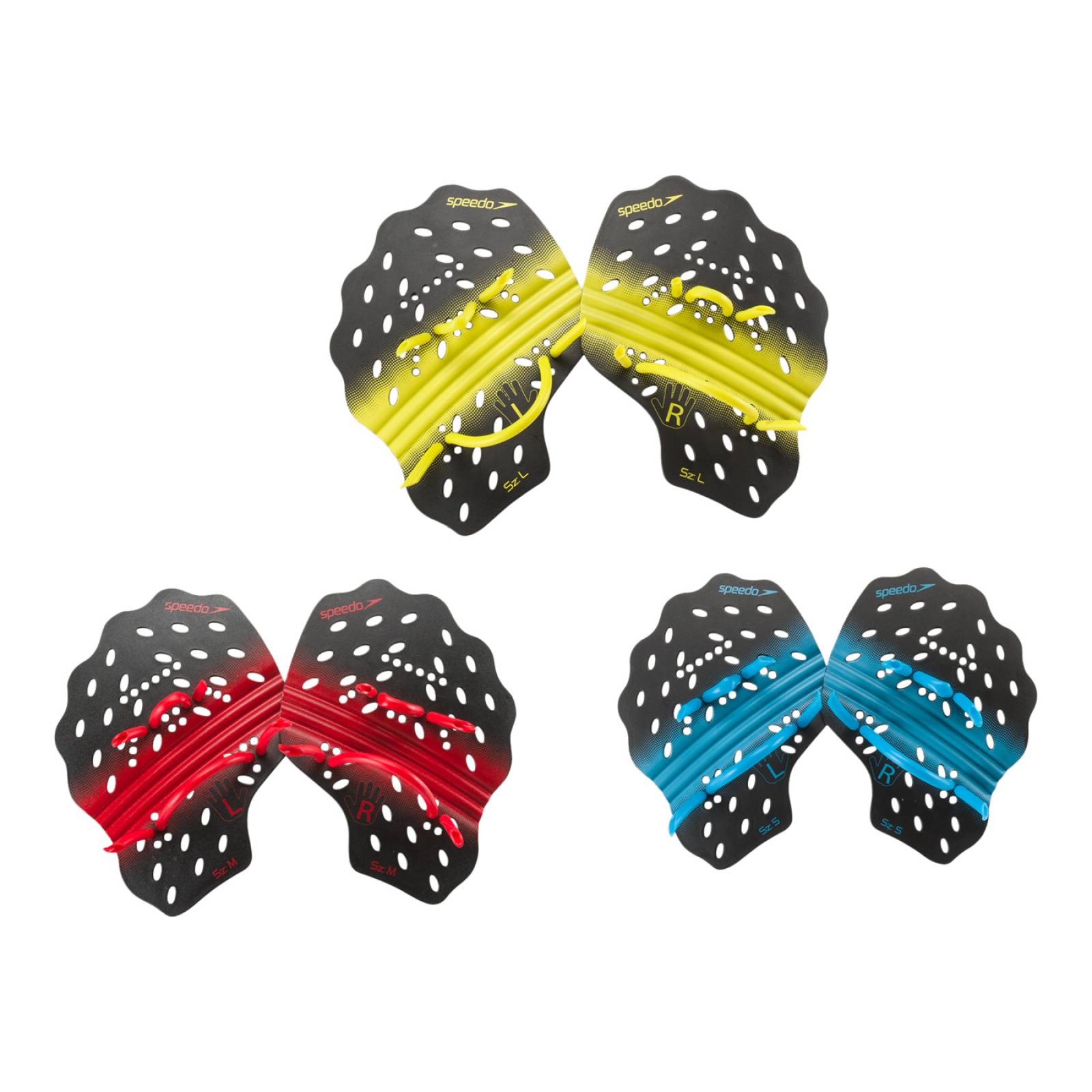 Paletas para Natacion Speedo Unisex Negro Preflex Paddle 7753097961