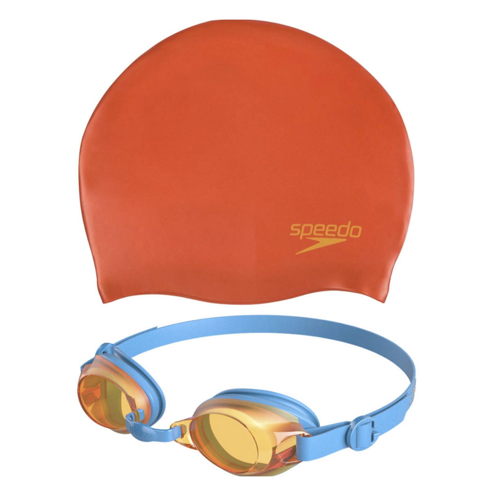 Set de natacion Speedo Niños Naranja Jet Junior Swim Set 809302B996.