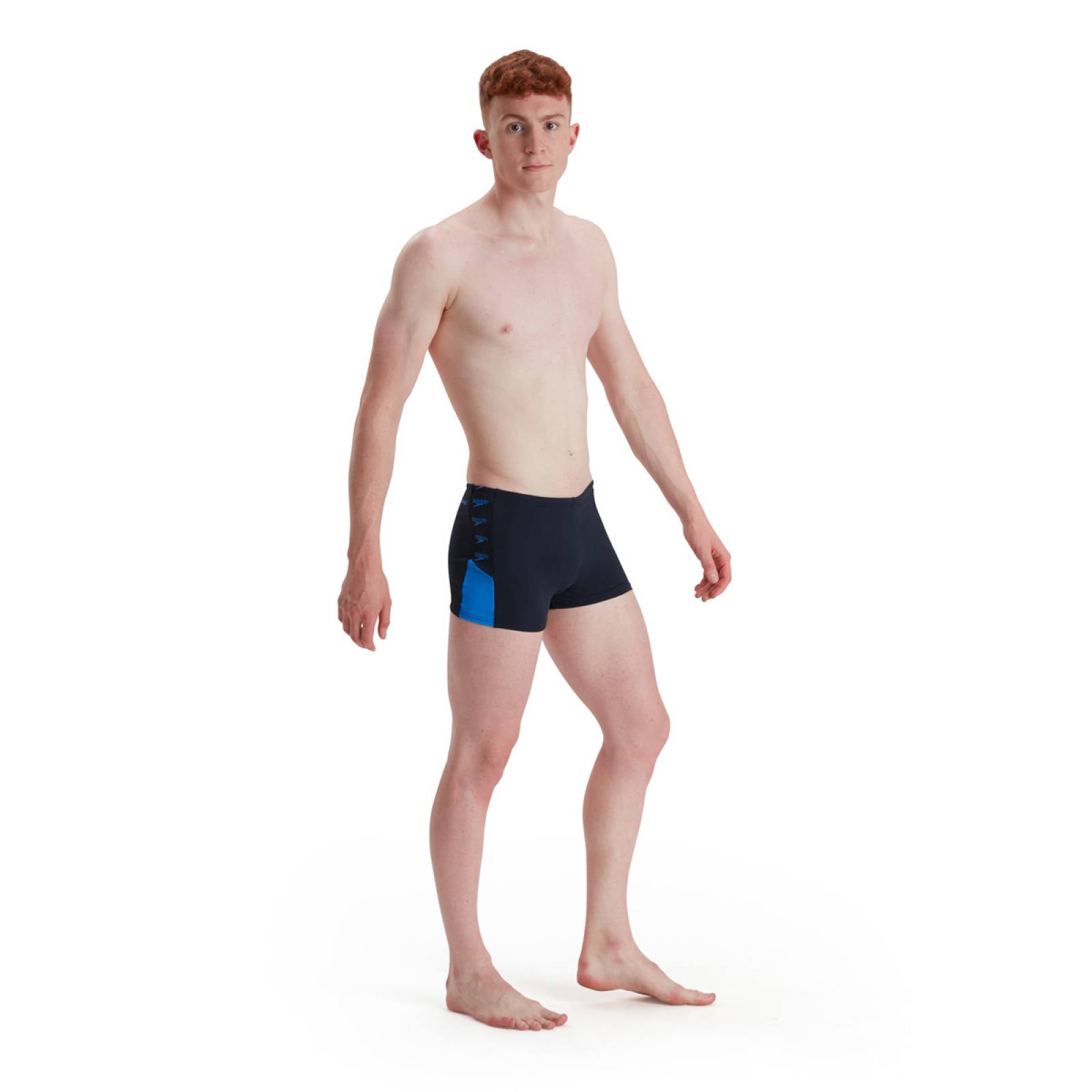 Traje de Baño Speedo Hombre Negro Splice Aquashort 812823F436.