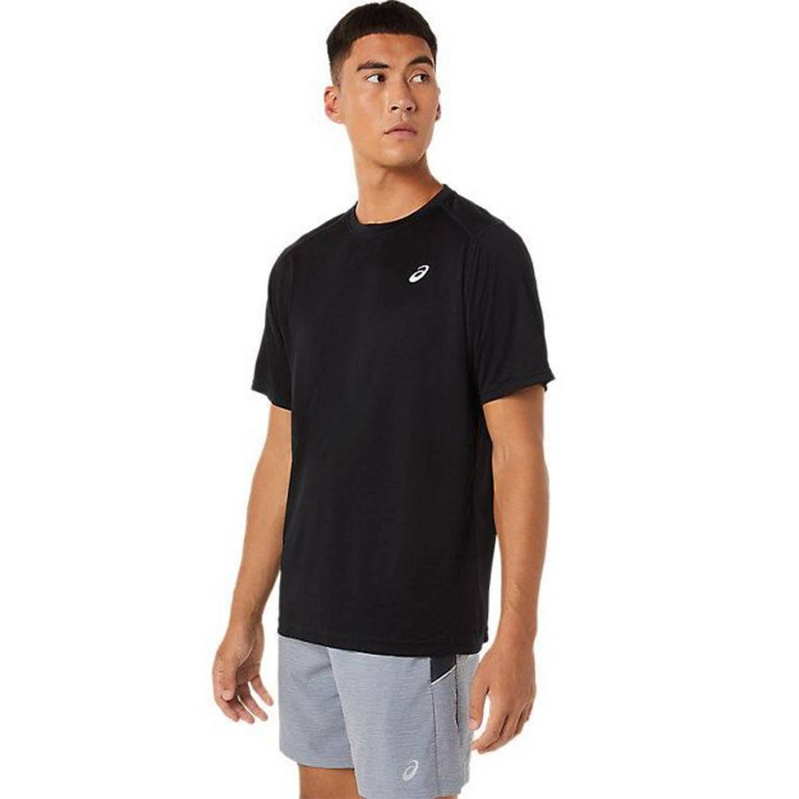 Playera Asics Hombre Negro Core Top 2031B708001