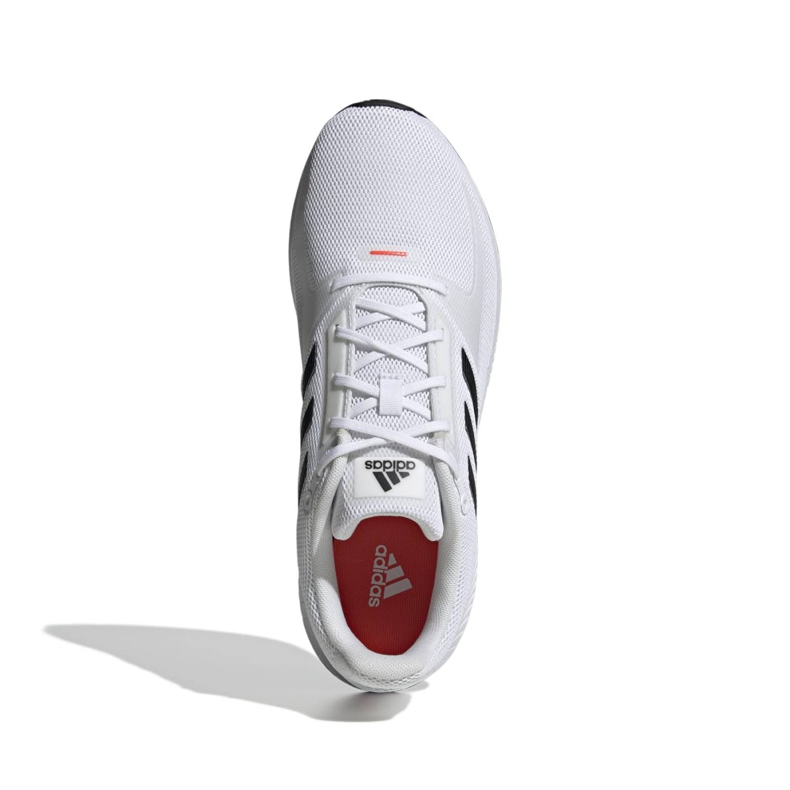 TENIS ADIDAS HOMBRE BLANCO RUNFALCON 2.0 G58098.