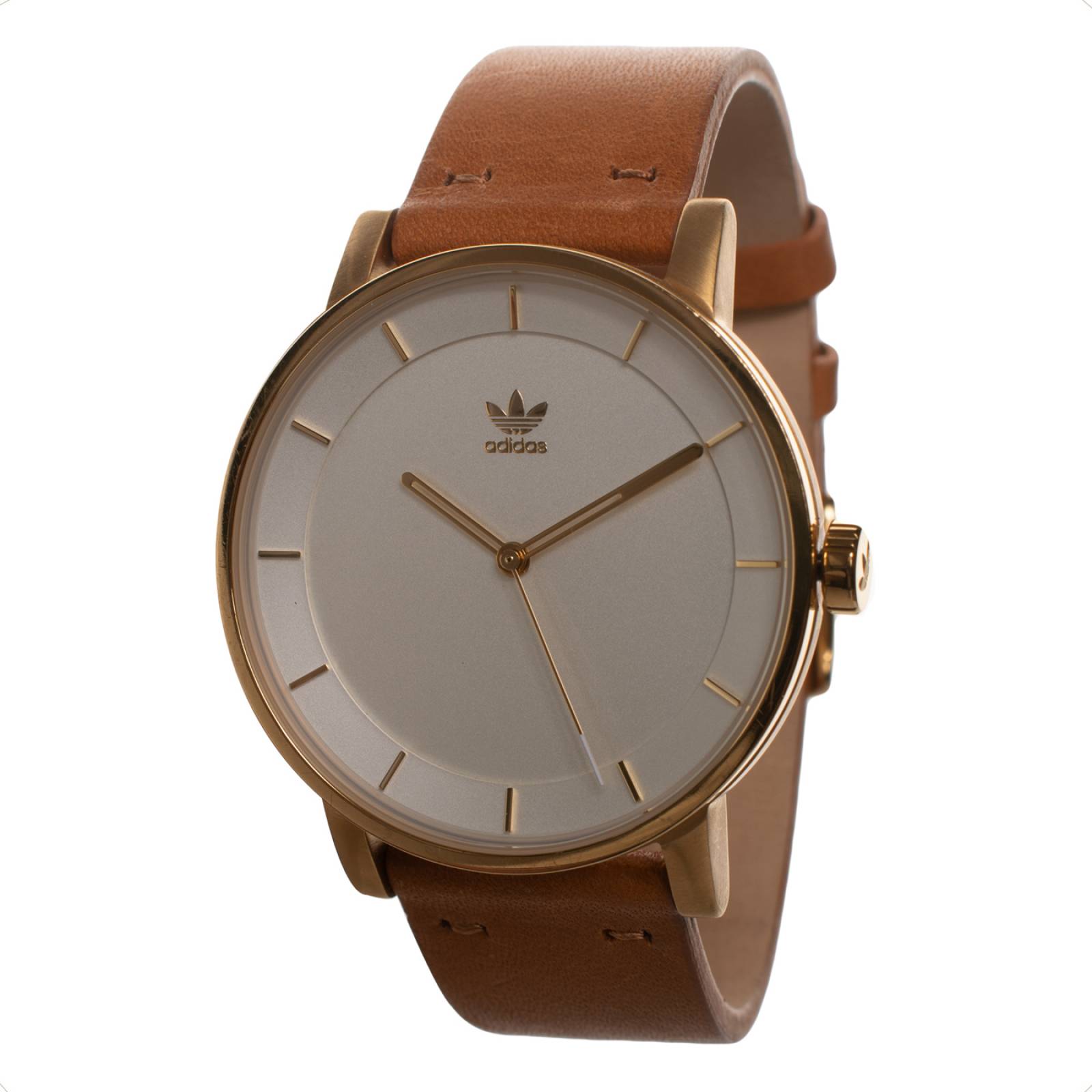Reloj adidas Hombre Dorado District Casual Analógico Z082548.