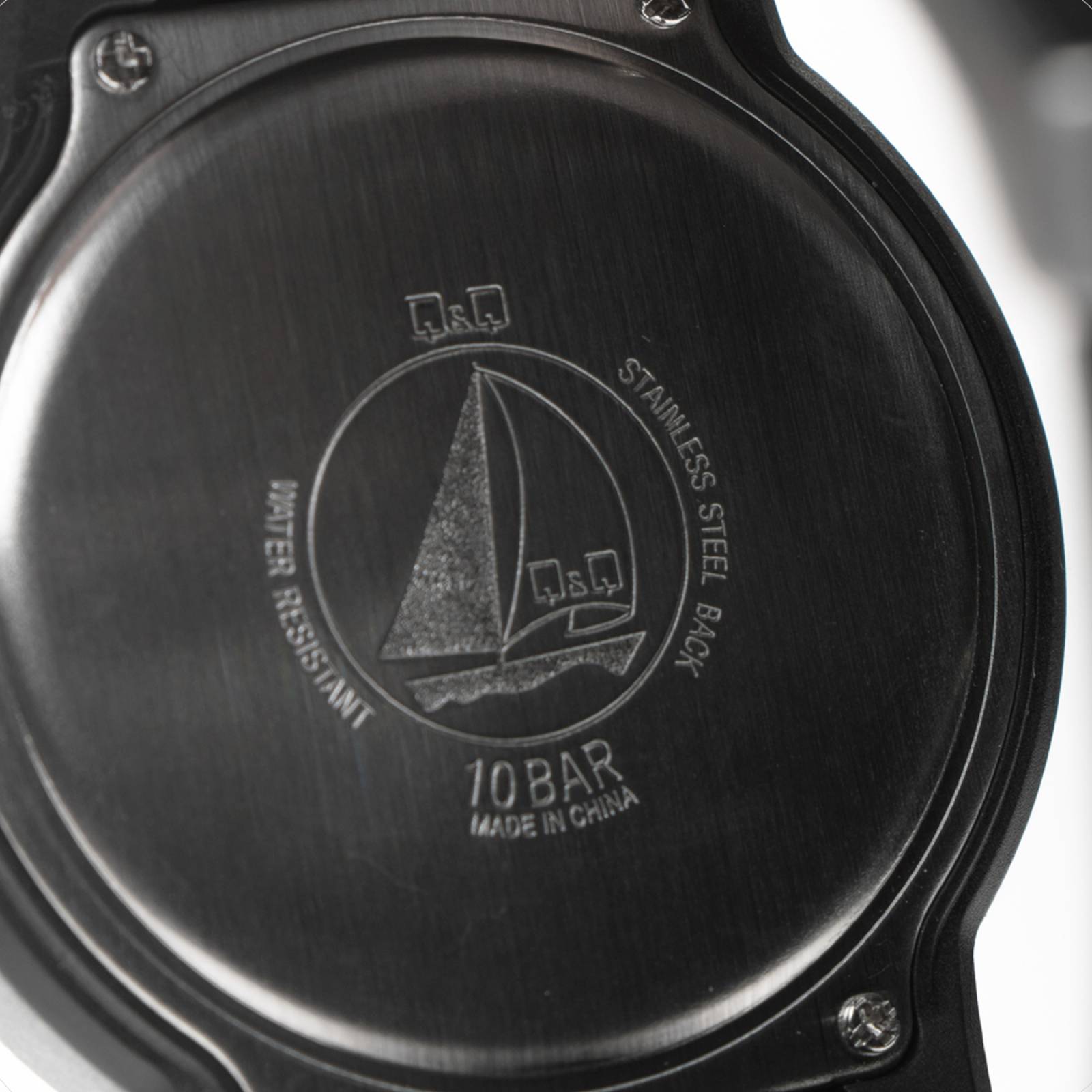 RELOJ Q&Q HOMBRE NEGRO V02A-004VY