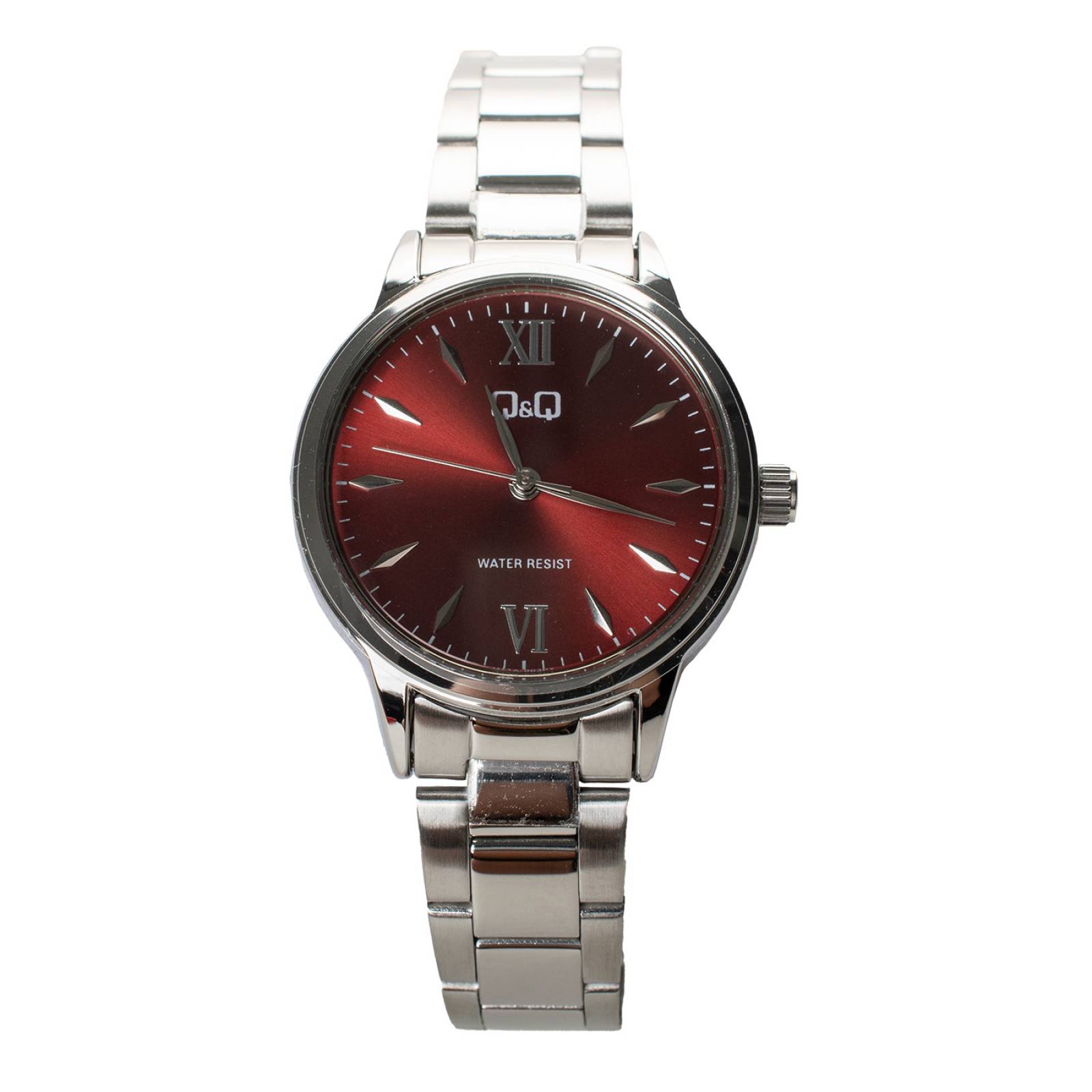RELOJ Q&Q MUJER PLATEADO Q11A003PY