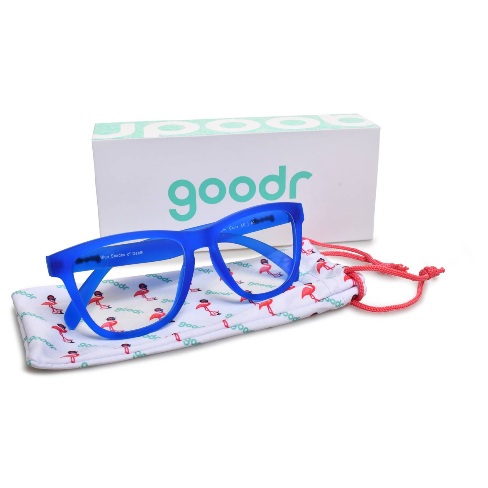 LENTES GOODR UNISEX AZUL BLUE SHADES OF DEATH OG-BL-CL1-BLB