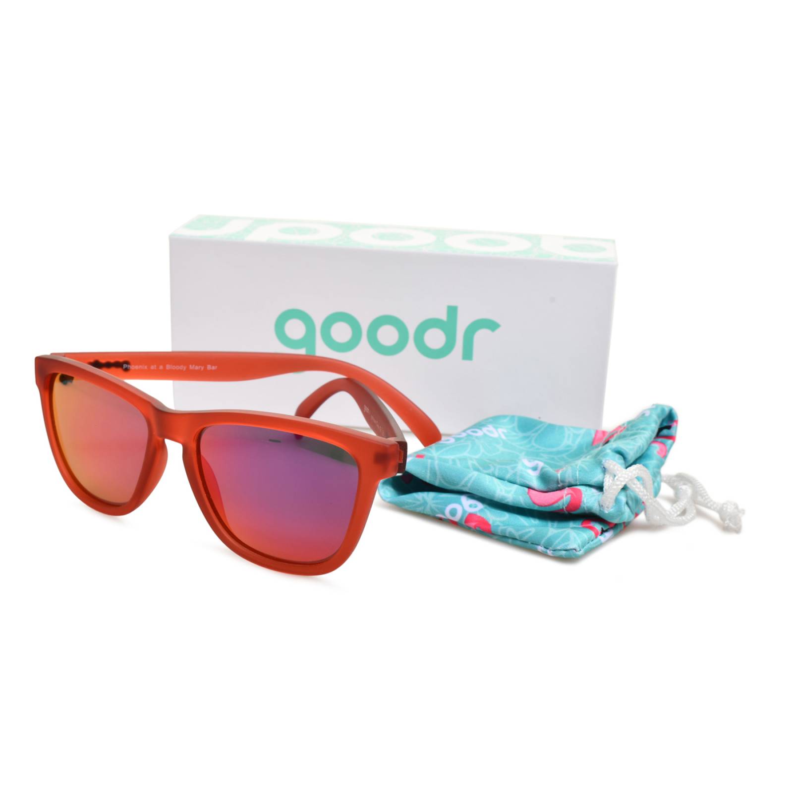 LENTES GOODR UNISEX ROJO PHOENIX AT A BLOODY MARY BAR OG-RD-RS1