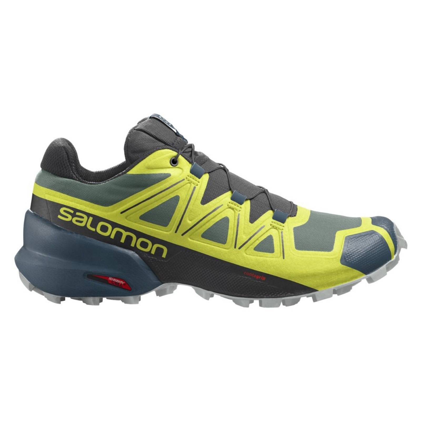 TENIS SALOMON HOMBRE AMARILLO SPEEDCROSS 5 L41609600