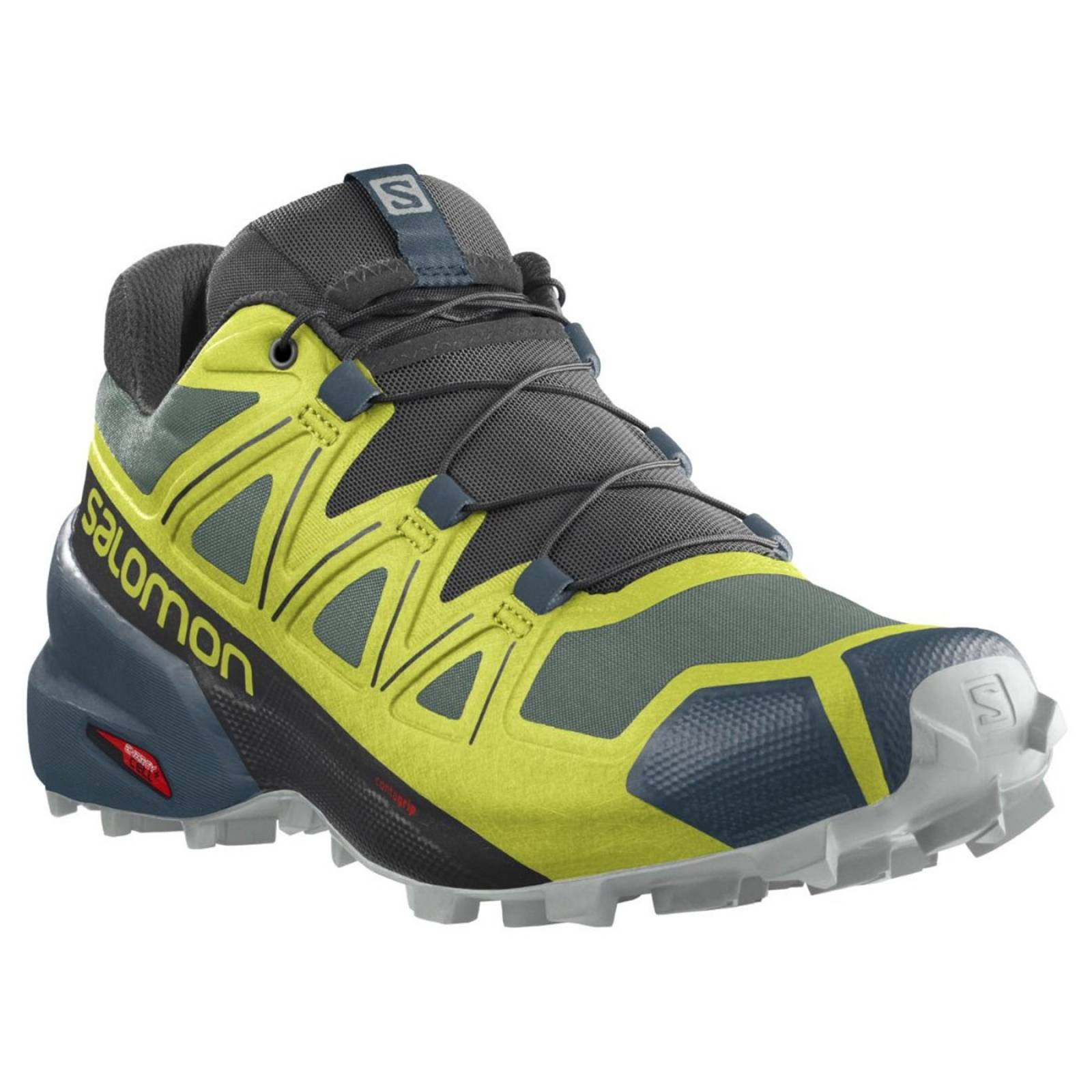 TENIS SALOMON HOMBRE AMARILLO SPEEDCROSS 5 L41609600