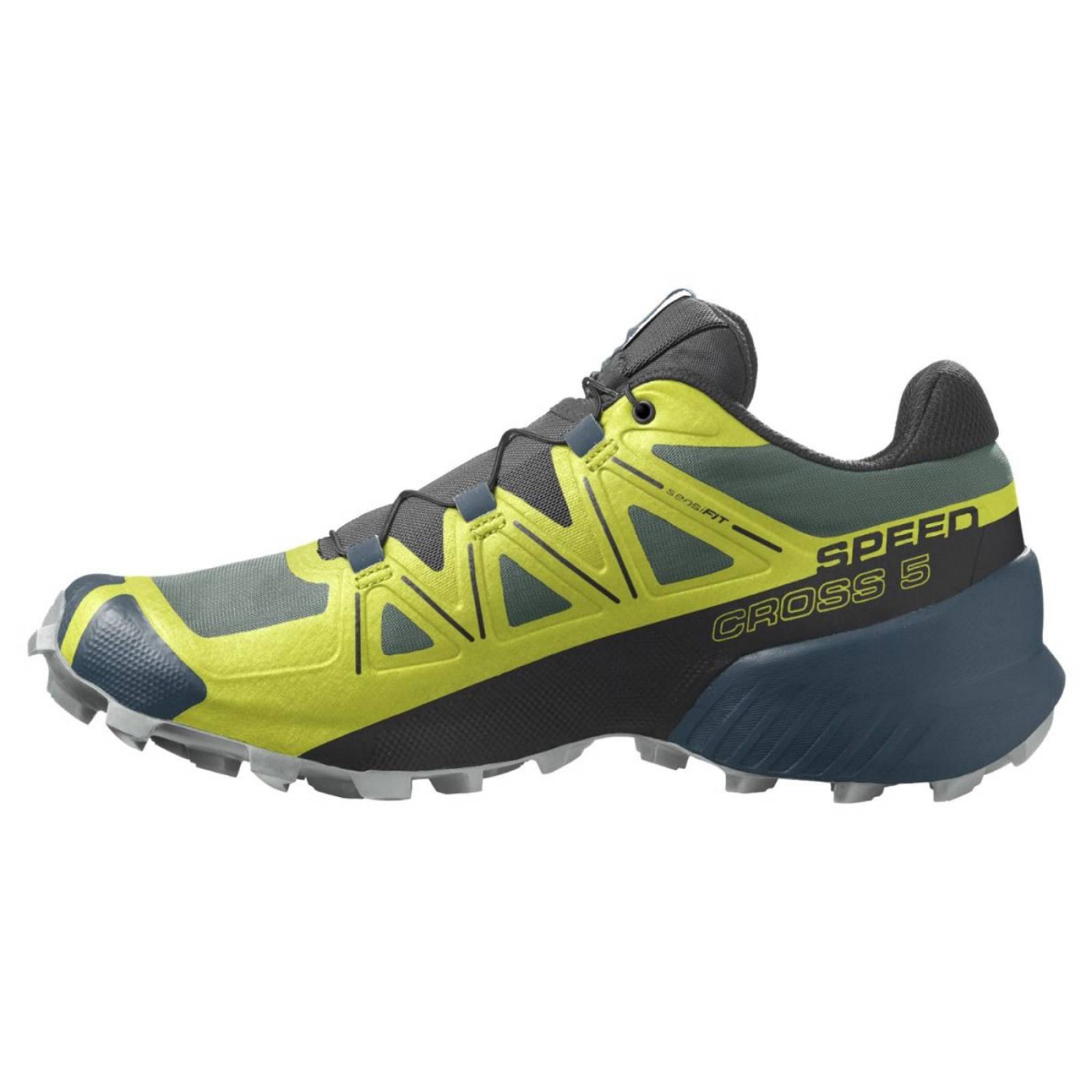 TENIS SALOMON HOMBRE AMARILLO SPEEDCROSS 5 L41609600