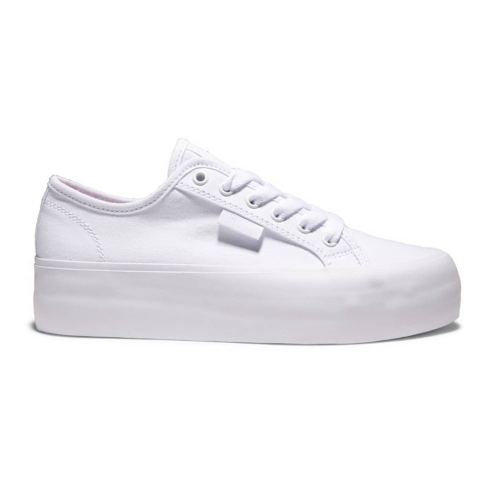 TENIS DC SHOES MUJER BLANCO MANUAL PLATFORM J SHOE WW0 ADJS300280WW0.